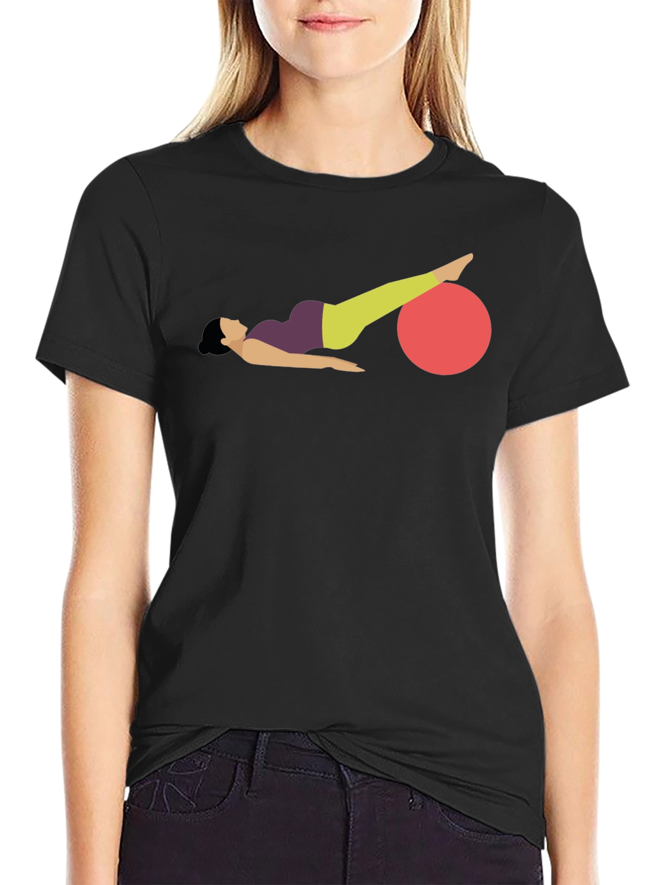 Pilates Workout Graphic Tee