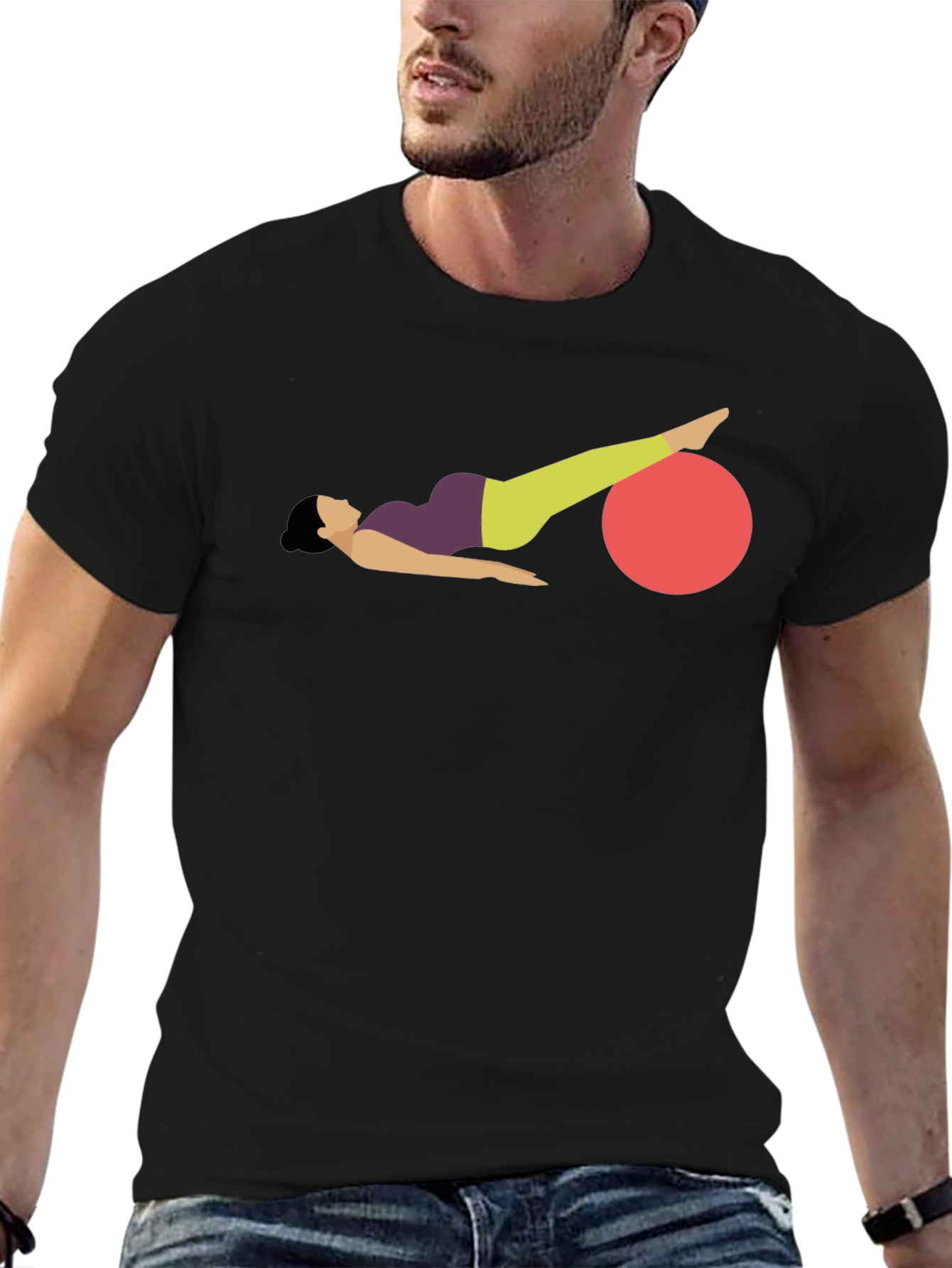 Pilates Workout Graphic Tee