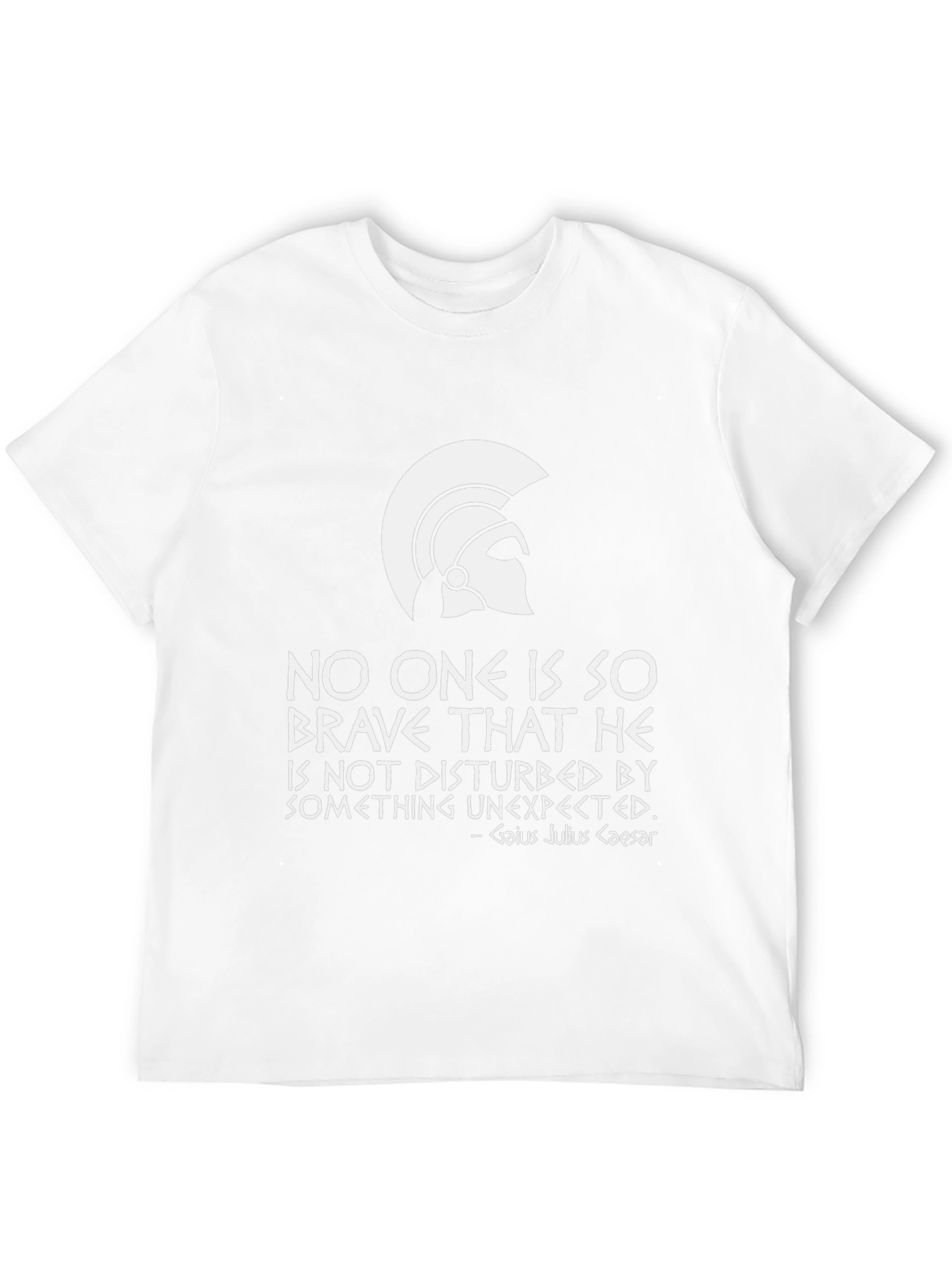 Brave Caesar Quote T-Shirt