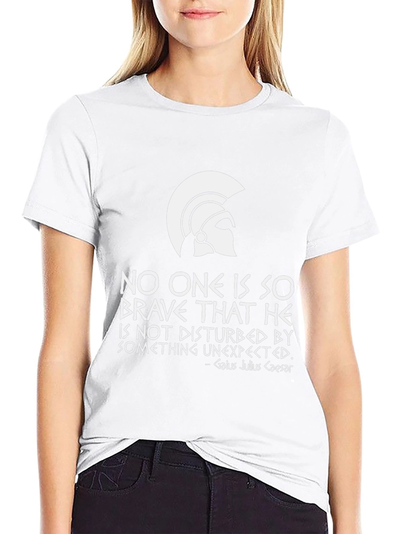 Brave Caesar Quote T-Shirt