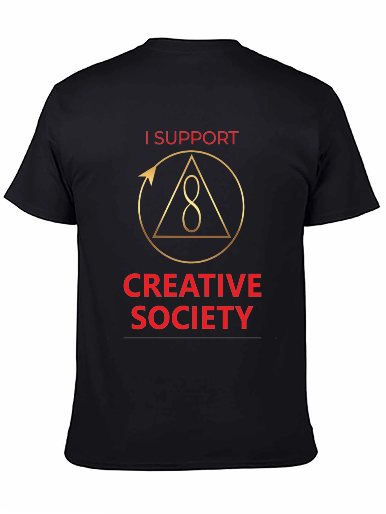 I Support Creative Society Graphic T-Shirt