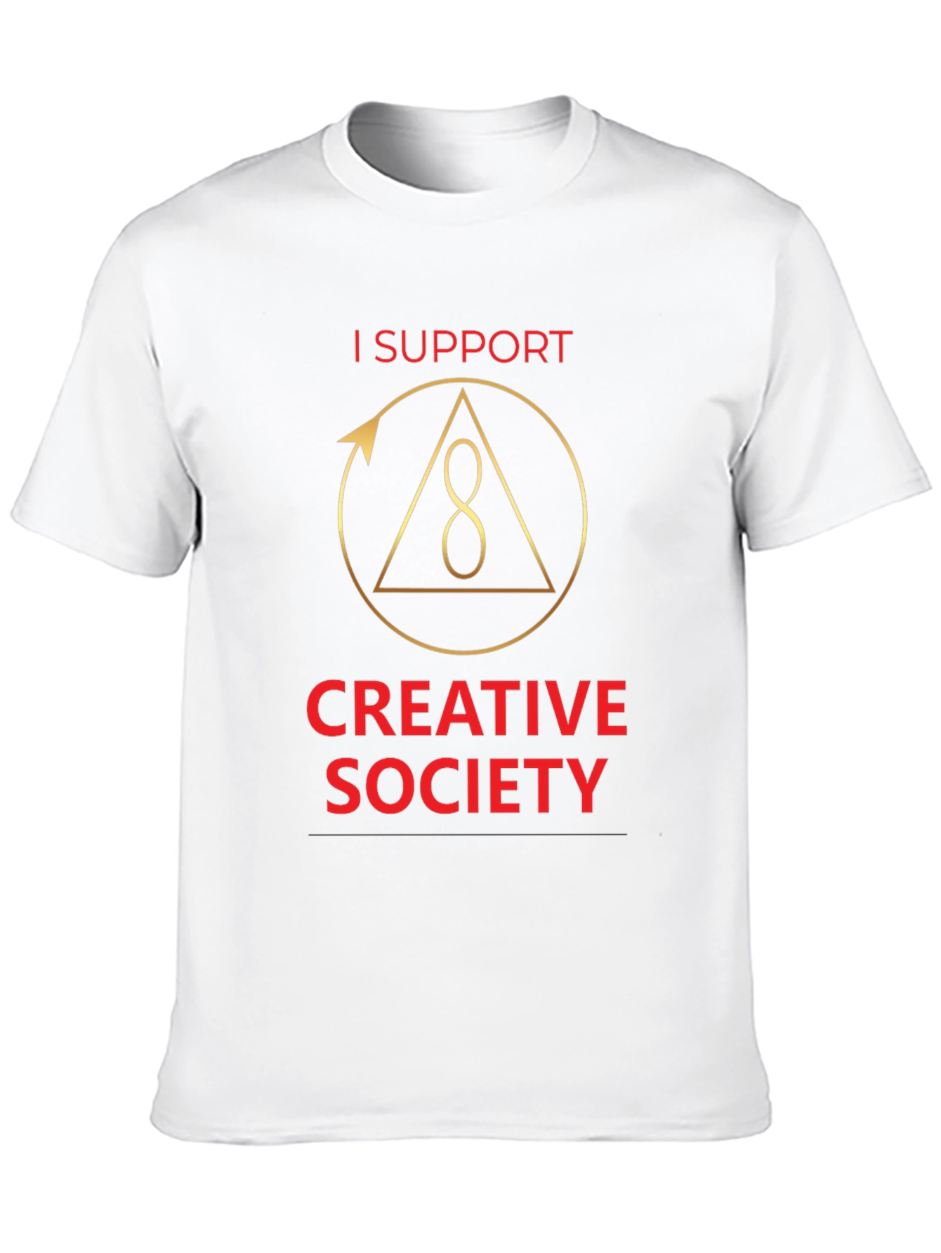 I Support Creative Society Graphic T-Shirt