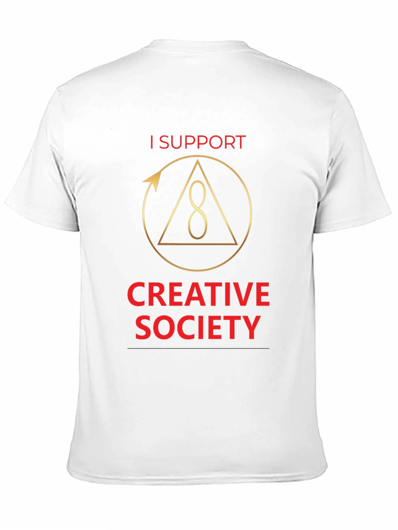I Support Creative Society Graphic T-Shirt