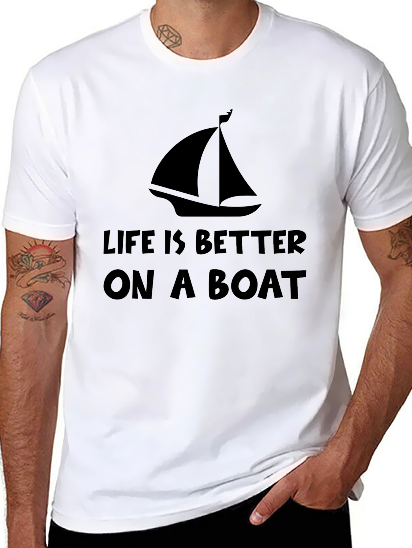 Life is Better on a Boat - Graphic Tee