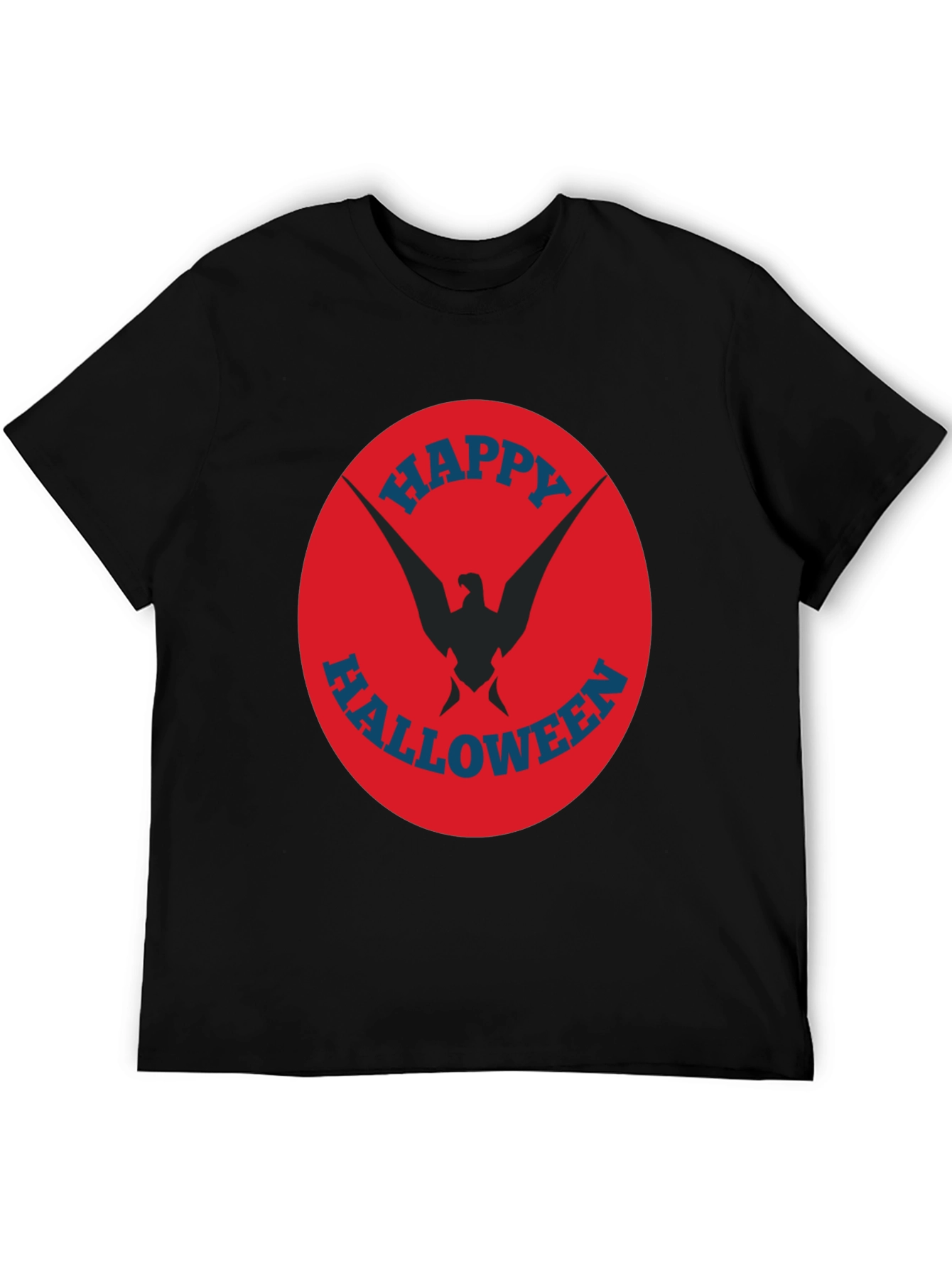 Happy Halloween Graphic Tee - Eagle Design