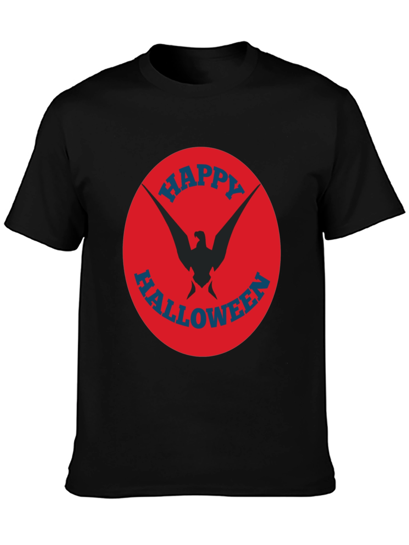 Happy Halloween Graphic Tee - Eagle Design