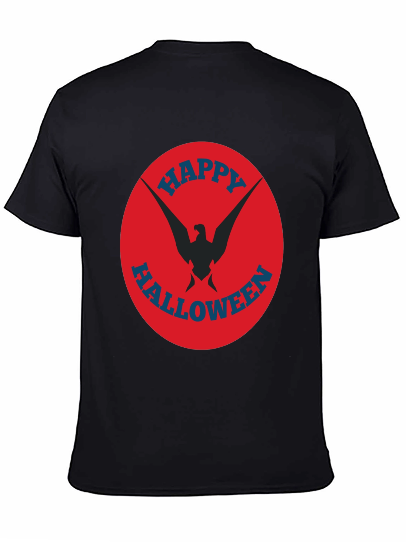 Happy Halloween Graphic Tee - Eagle Design