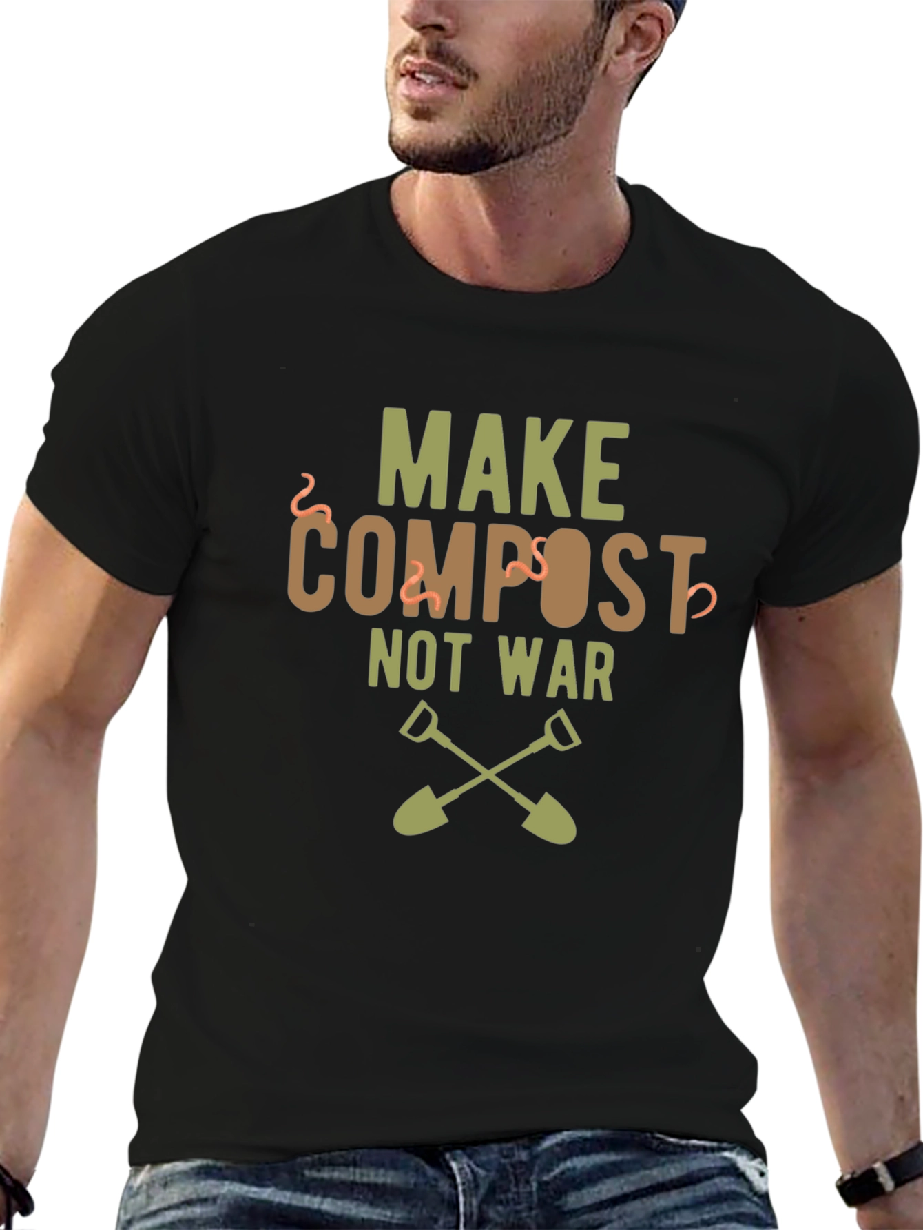 Make Compost Not War T-Shirt
