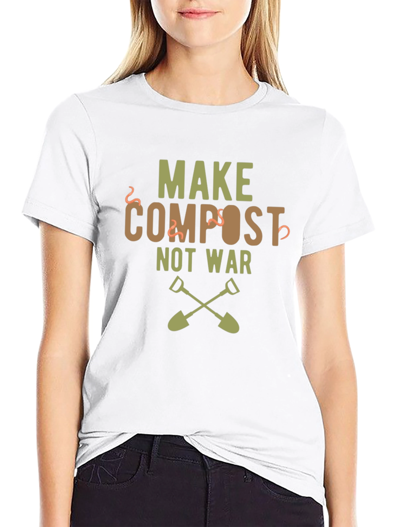 Make Compost Not War T-Shirt