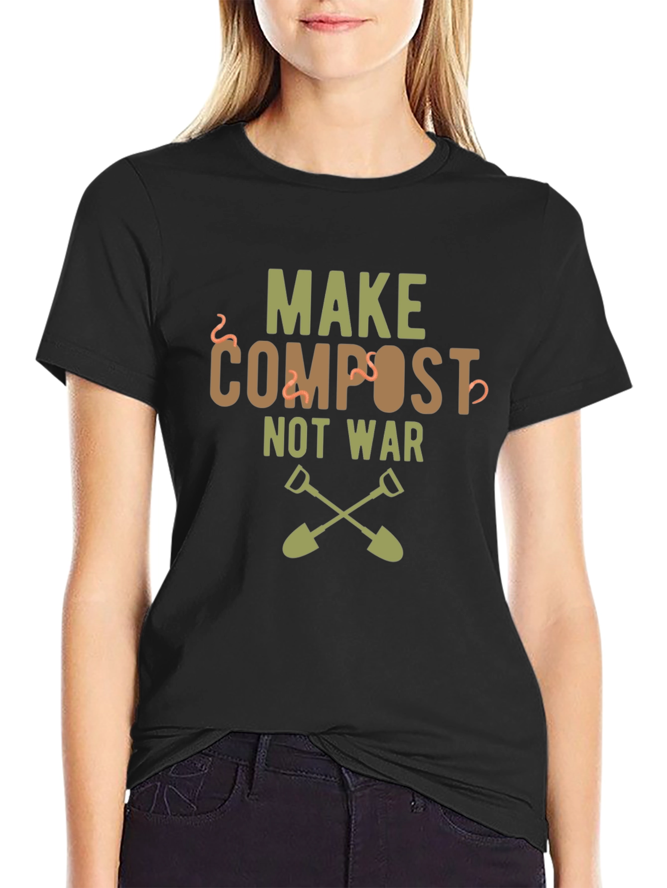 Make Compost Not War T-Shirt