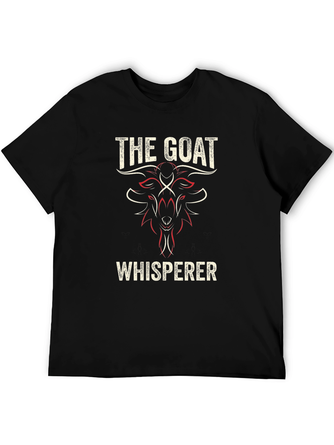 The Goat Whisperer Tee - Black Crew Neck