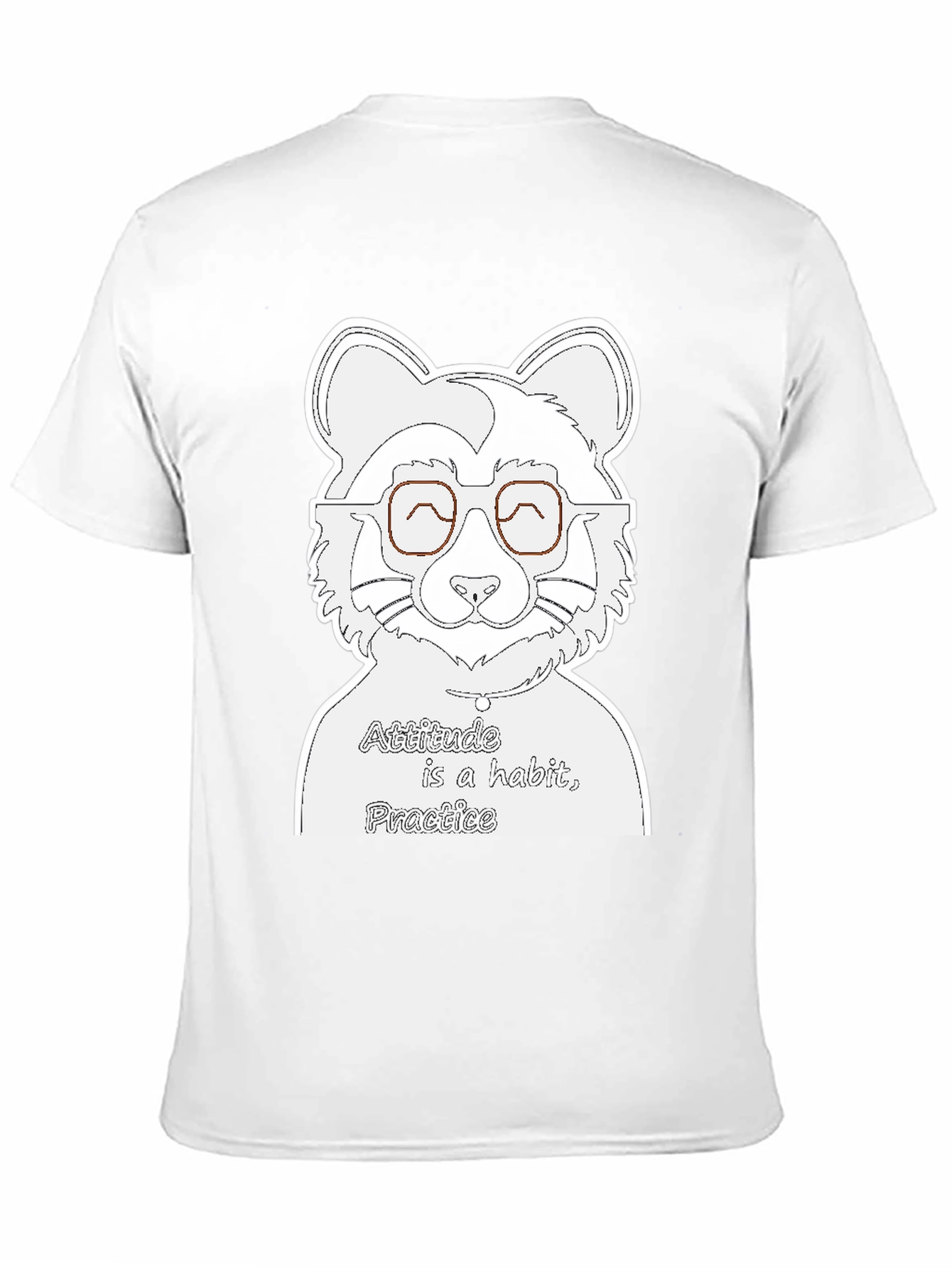 Attitude is a Habit T-Shirt