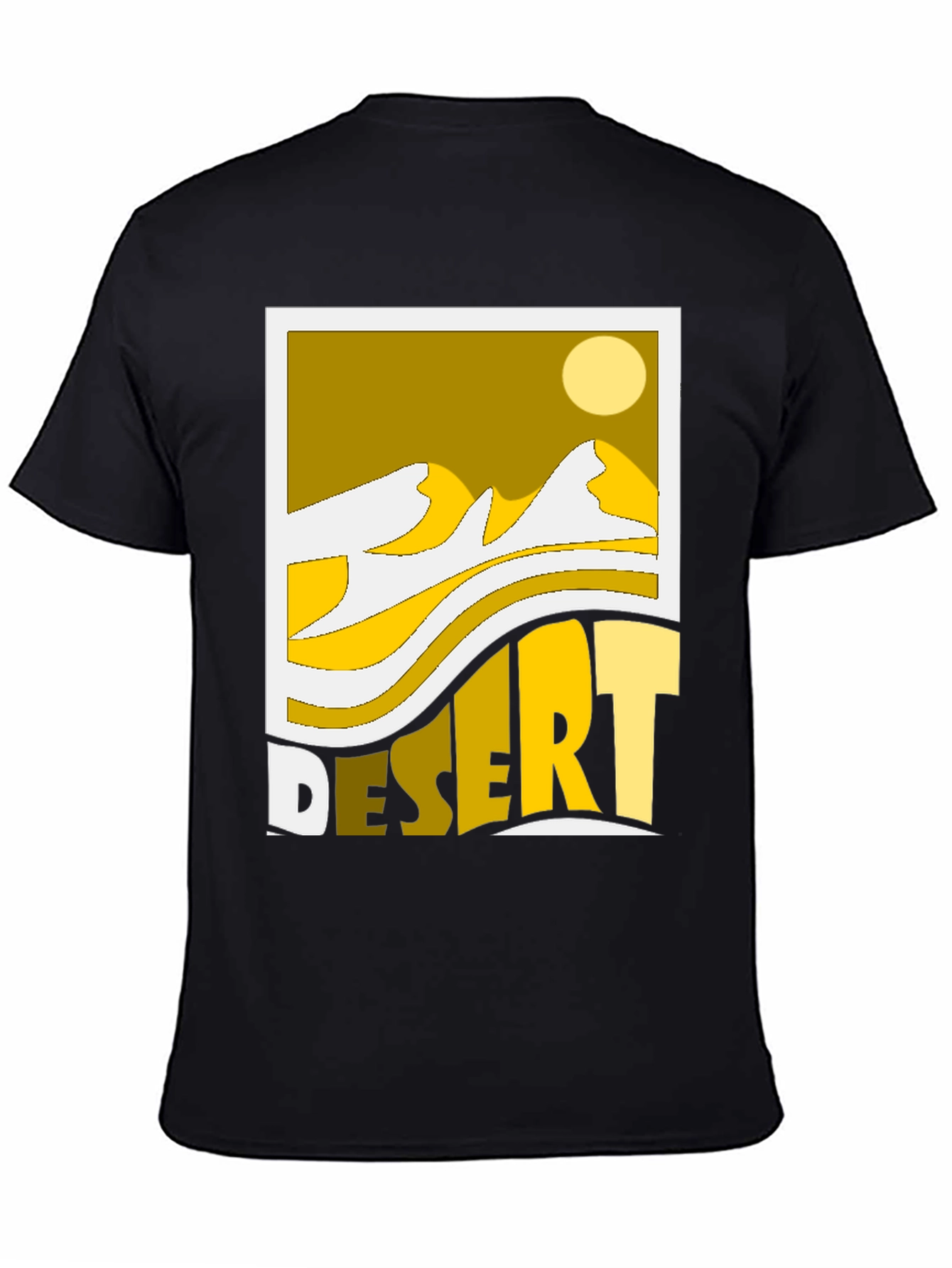 Desert Graphic Tee - Yellow Sands