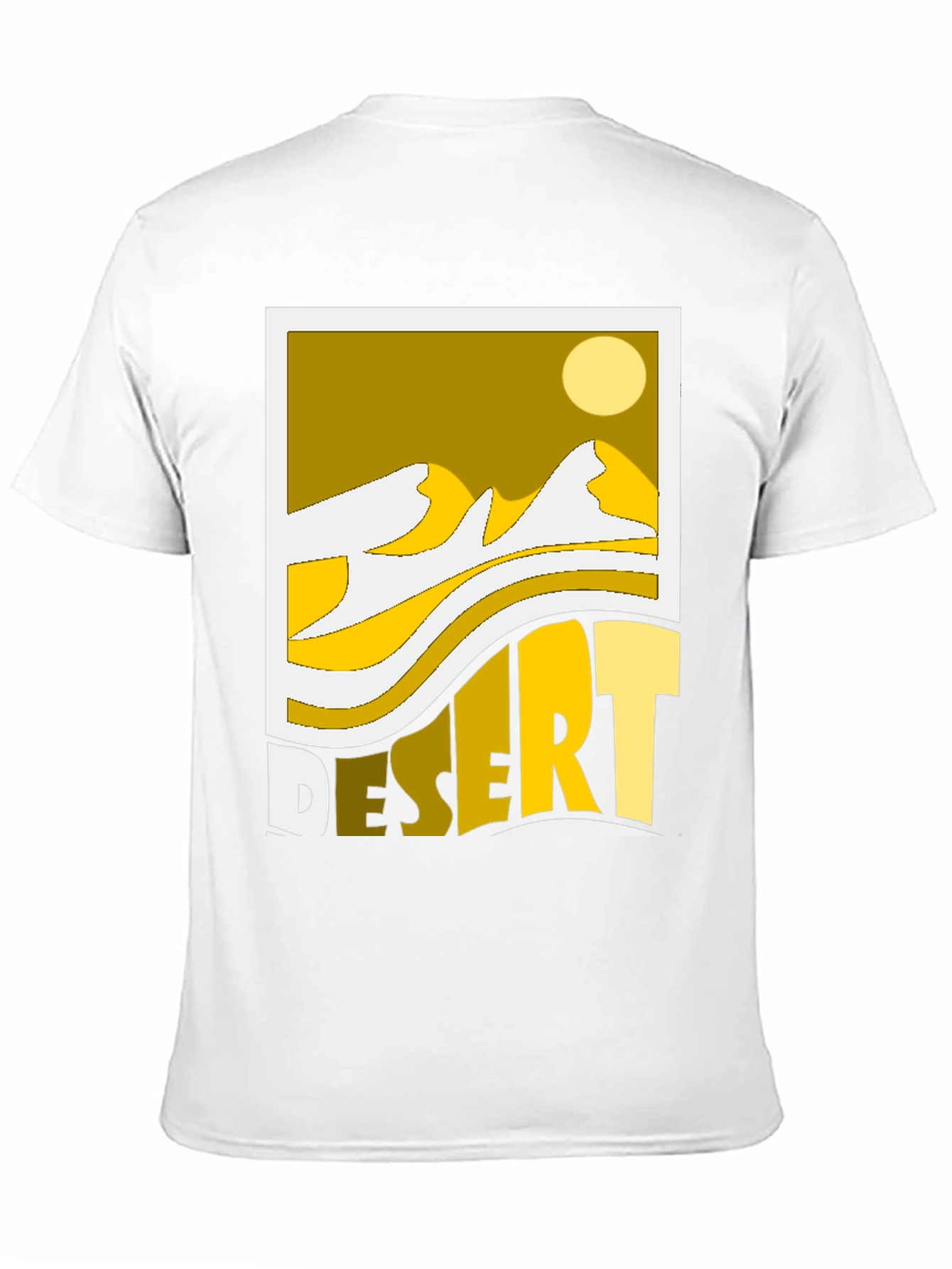 Desert Graphic Tee - Yellow Sands