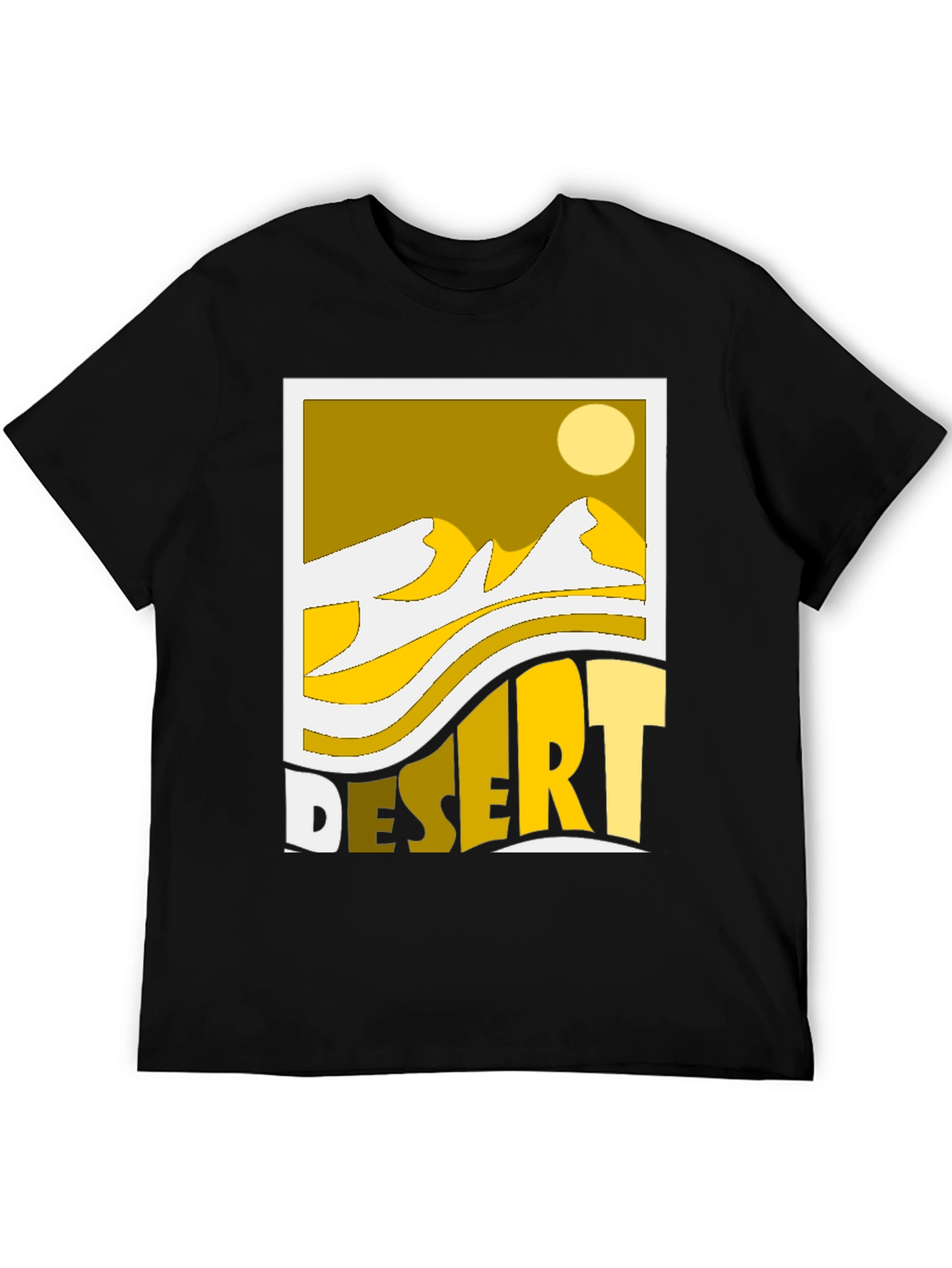 Desert Graphic Tee - Yellow Sands