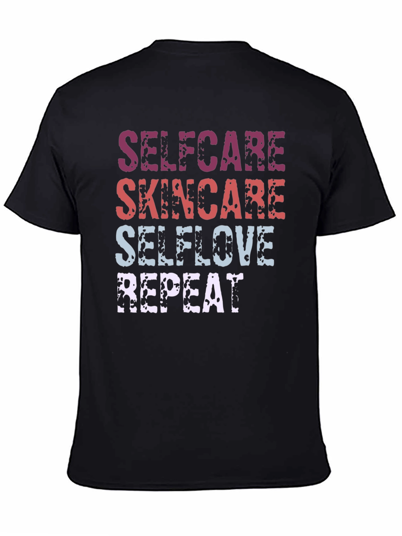 Selfcare Skin Love Repeat T-Shirt - Trendy Graphic Tee
