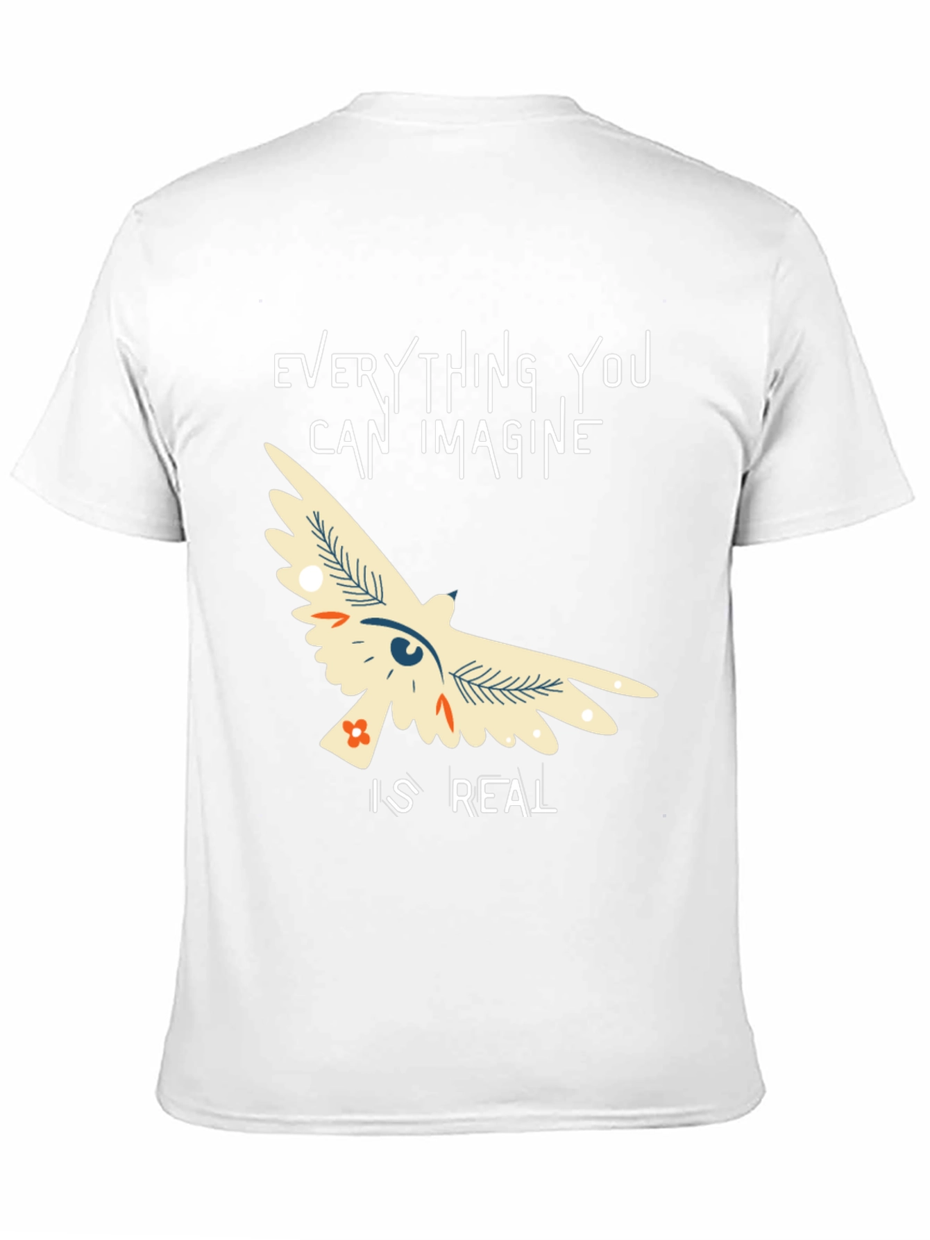Imagine is Real T-Shirt - Black