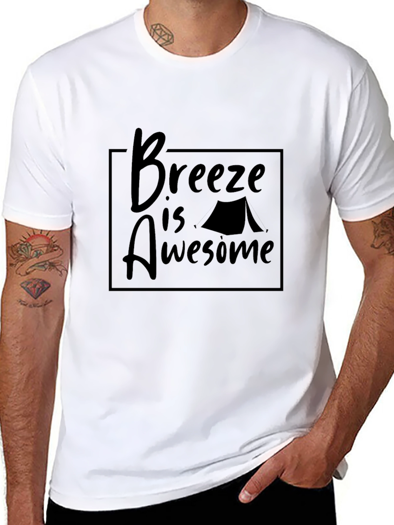 Breeze is Awesome Camping T-Shirt