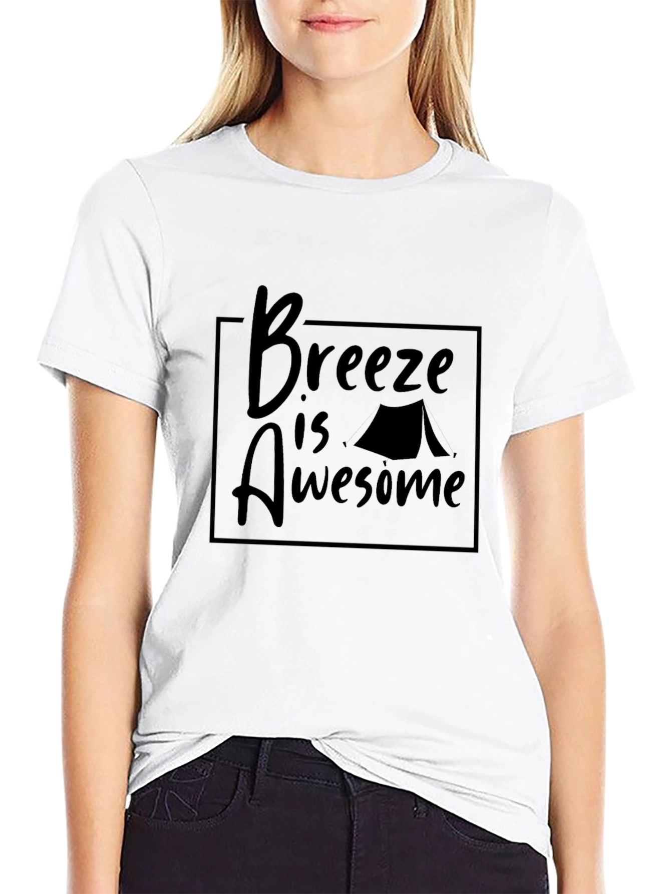 Breeze is Awesome Camping T-Shirt