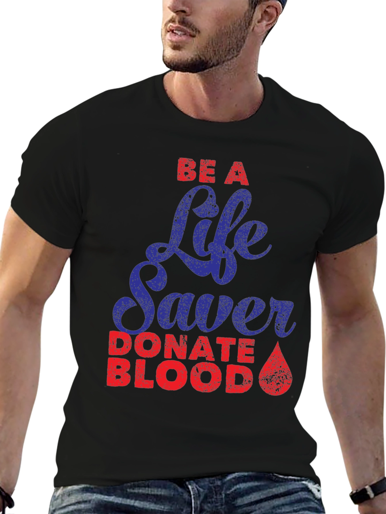 Be A Life Saver T-Shirt Donate Blood Tee