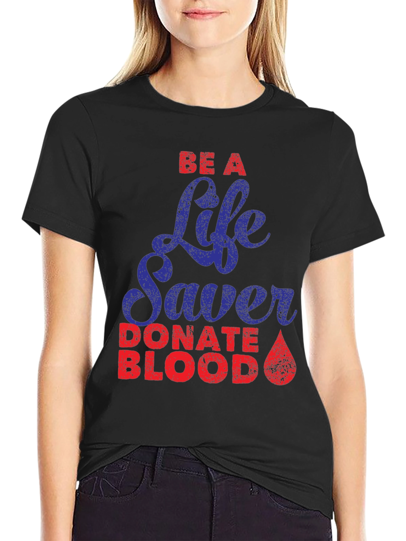 Be A Life Saver T-Shirt Donate Blood Tee