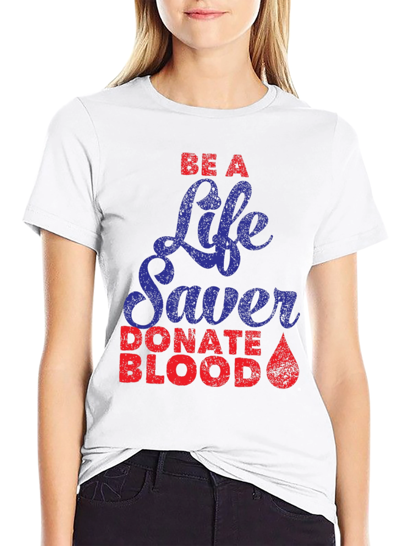 Be A Life Saver T-Shirt Donate Blood Tee