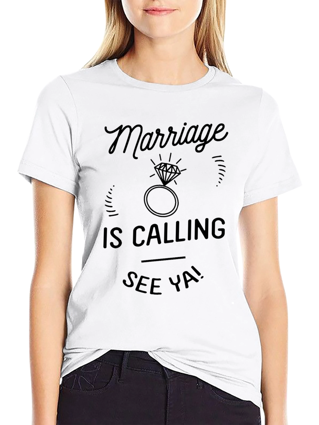 Marriage is Calling Funny T-Shirt