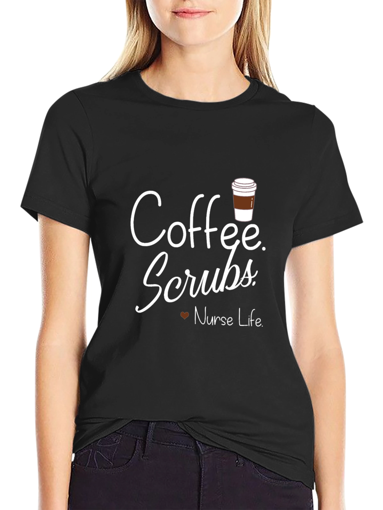 Coffee Scrubs Nurse Life T-Shirt