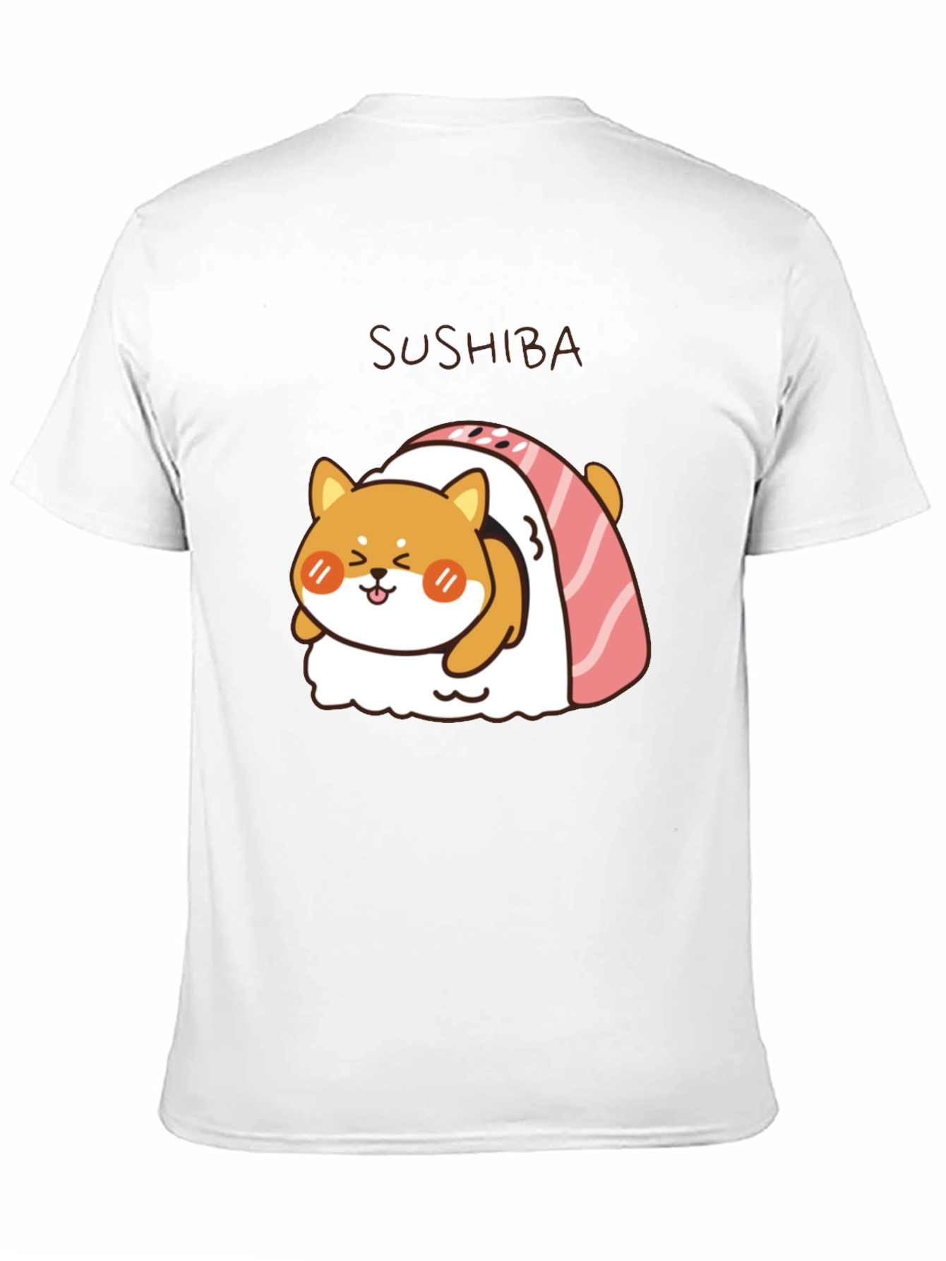 Sushi Shiba T-Shirt - Cute Dog Design!
