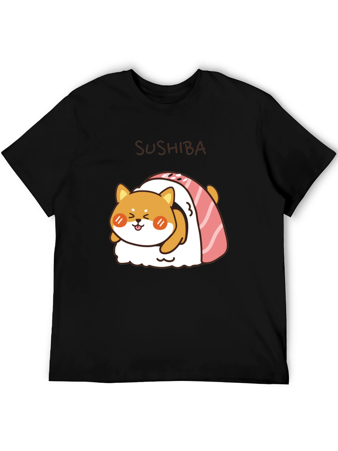 Sushi Shiba T-Shirt - Cute Dog Design!