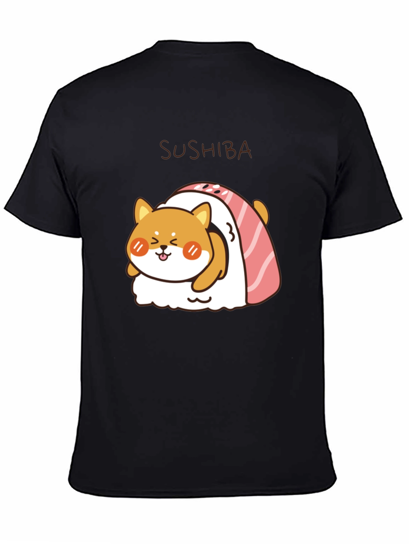 Sushi Shiba T-Shirt - Cute Dog Design!