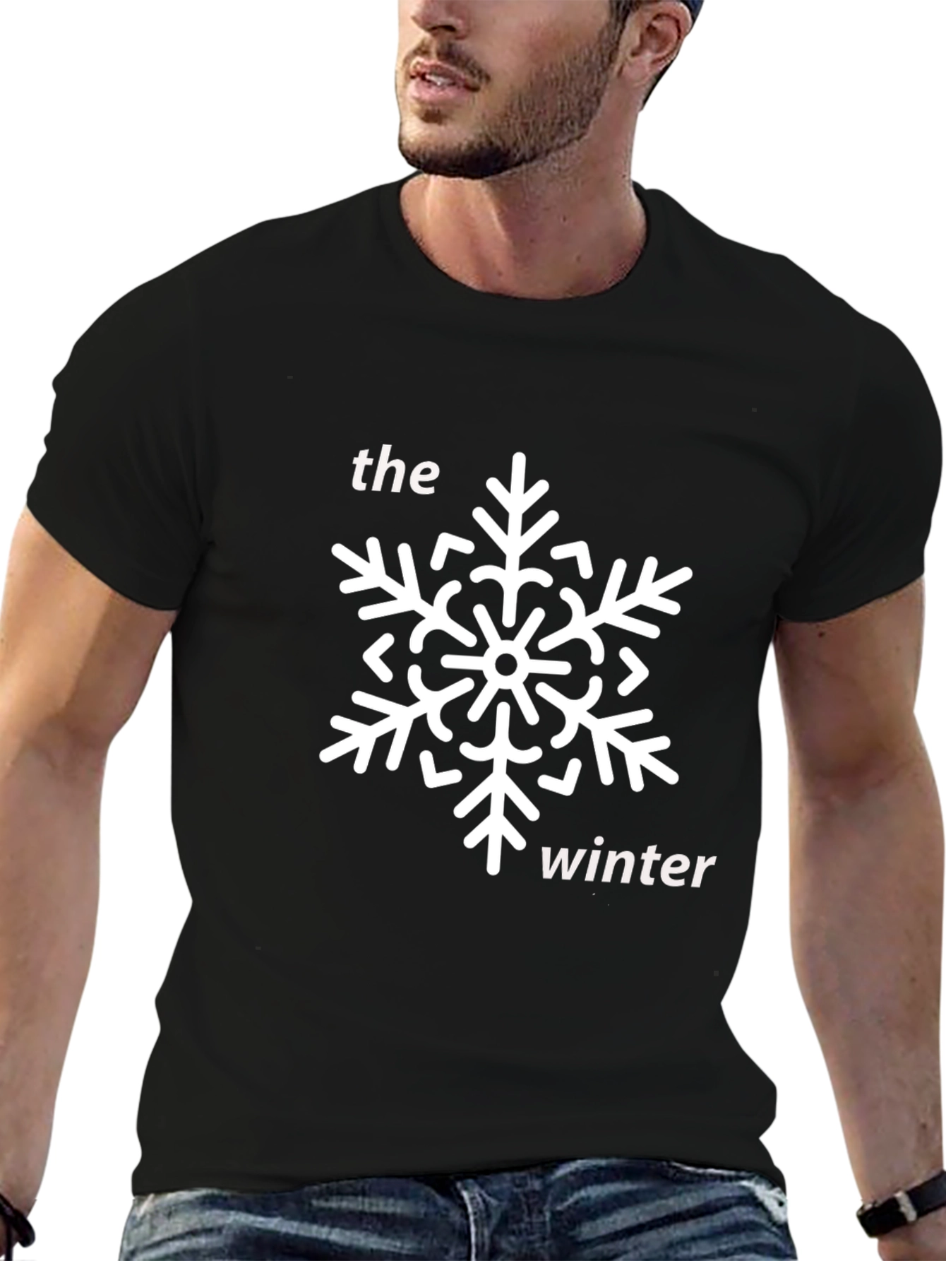 Winter Snowflake Graphic T-Shirt