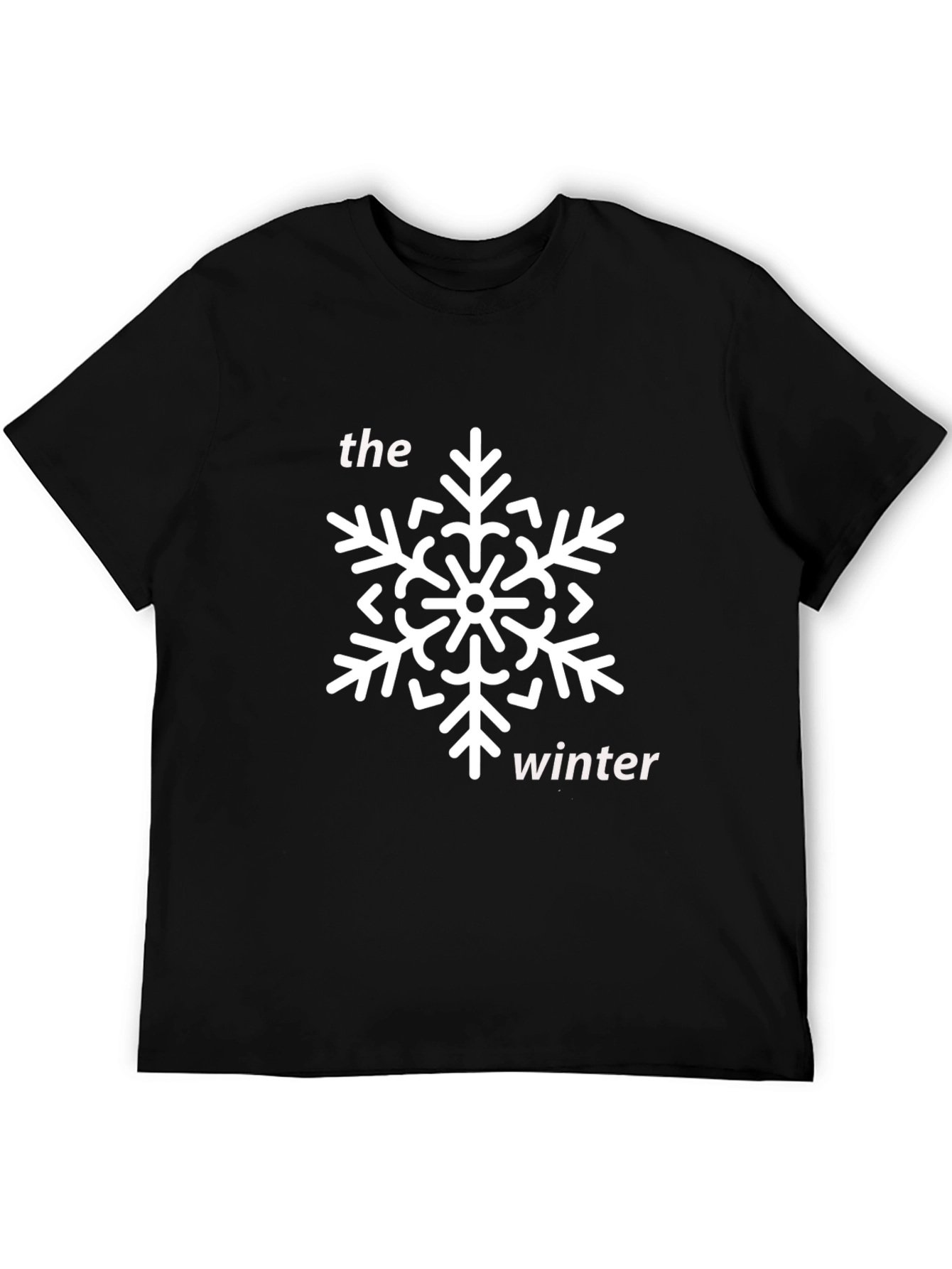 Winter Snowflake Graphic T-Shirt
