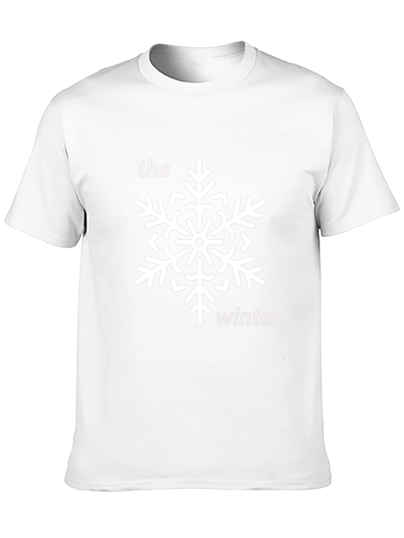 Winter Snowflake Graphic T-Shirt