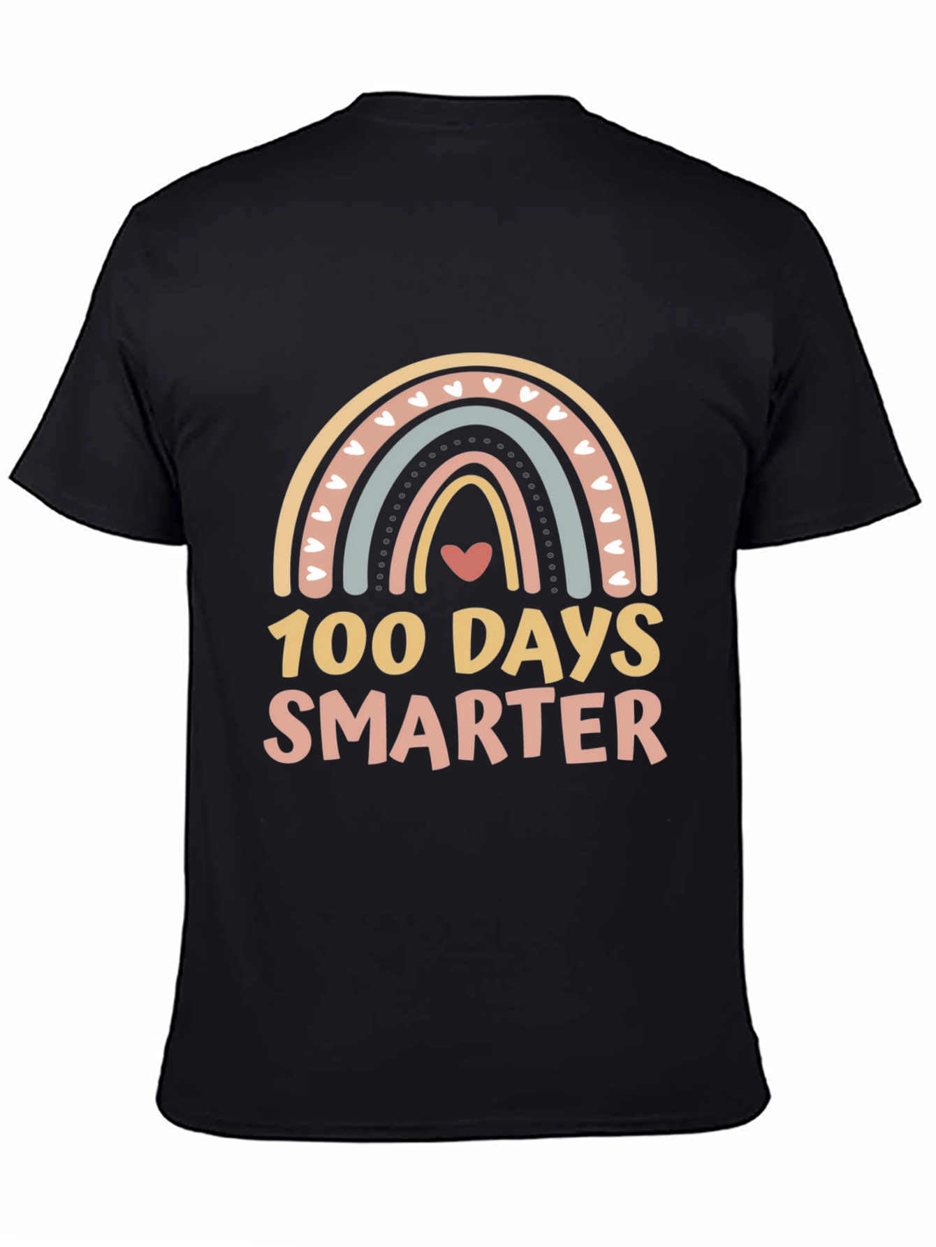 100 Days Smarter Rainbow T-Shirt