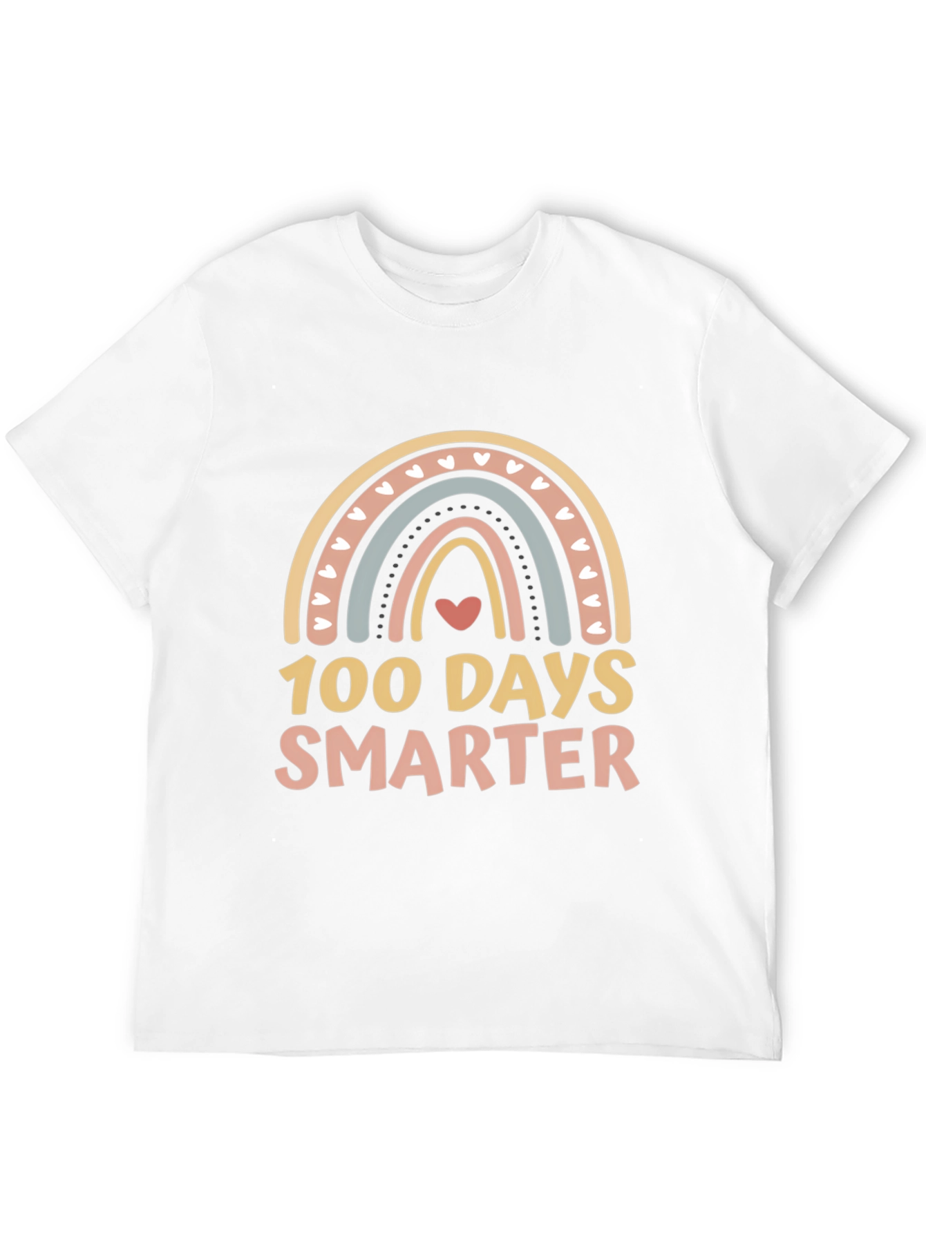 100 Days Smarter Rainbow T-Shirt
