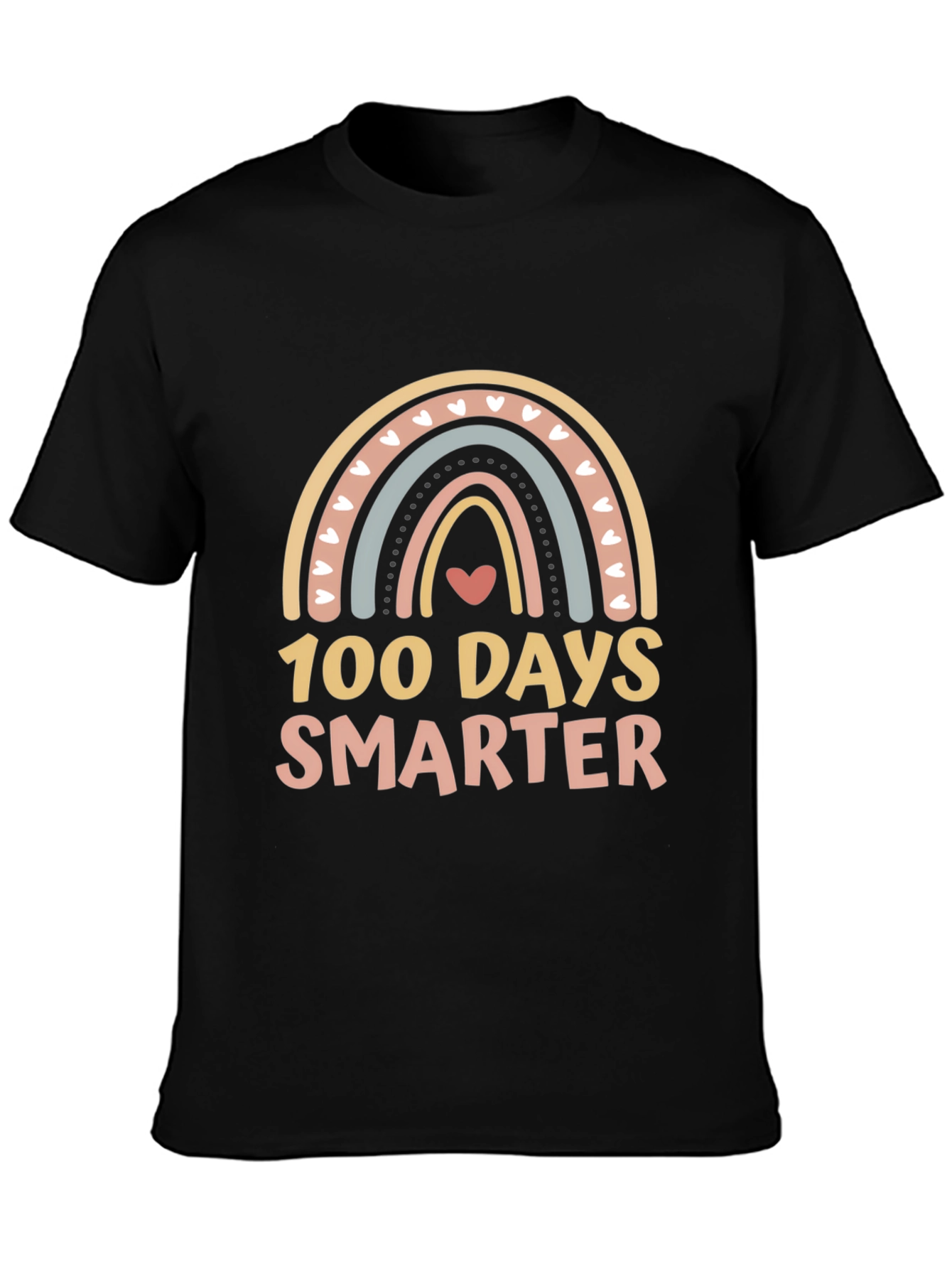 100 Days Smarter Rainbow T-Shirt