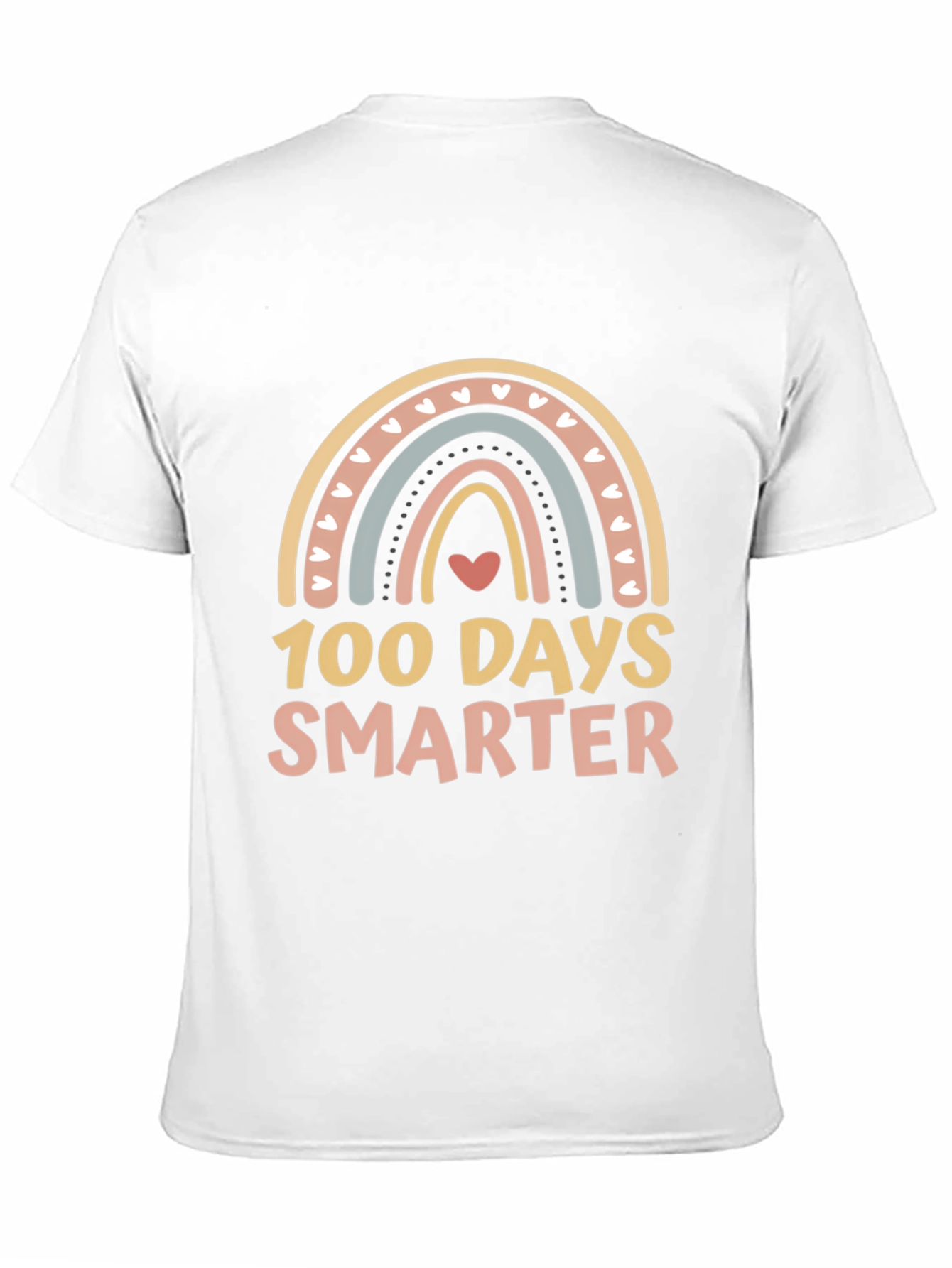 100 Days Smarter Rainbow T-Shirt