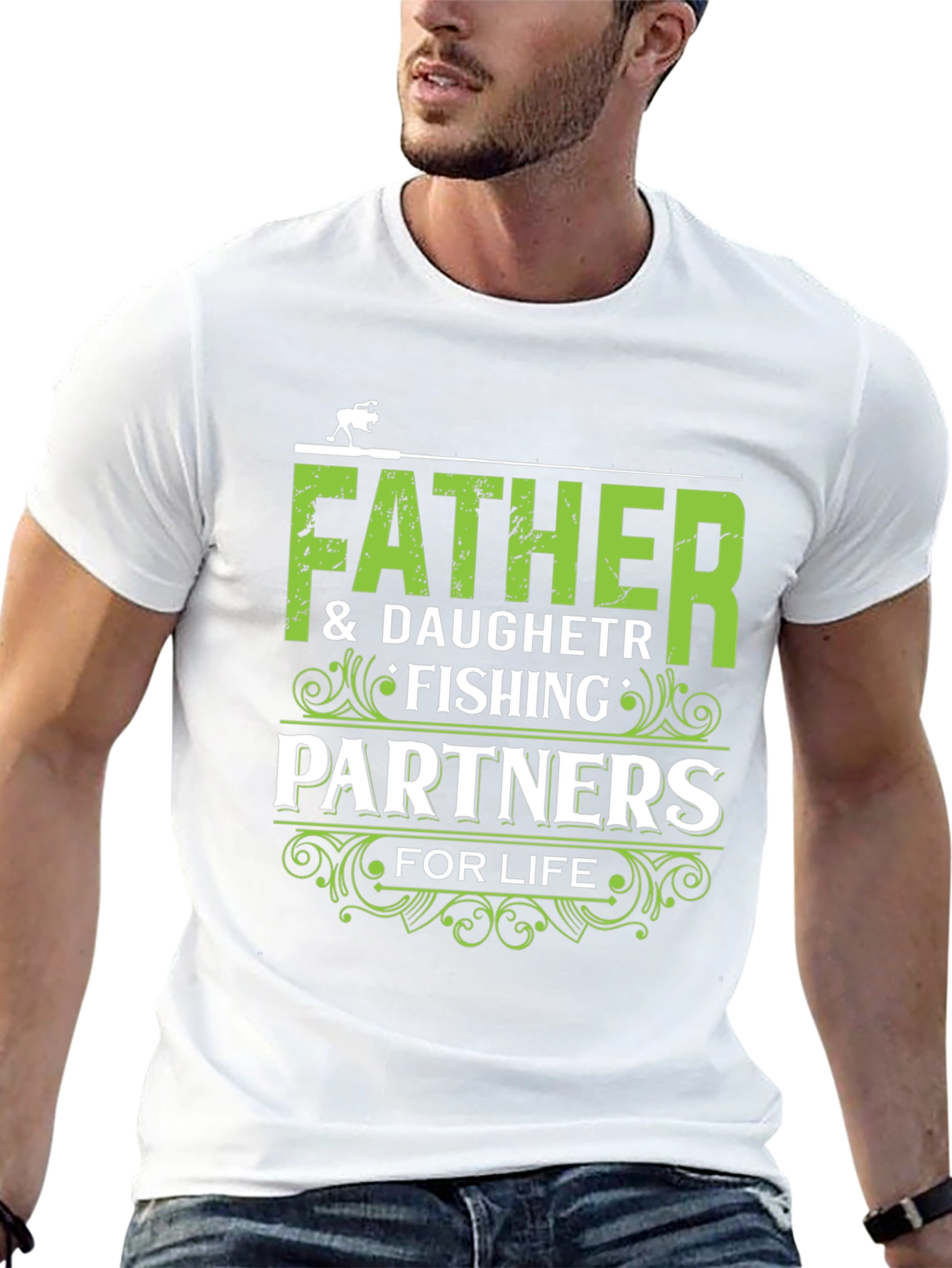 Father & Daughter Fishing Partners T-Shirt