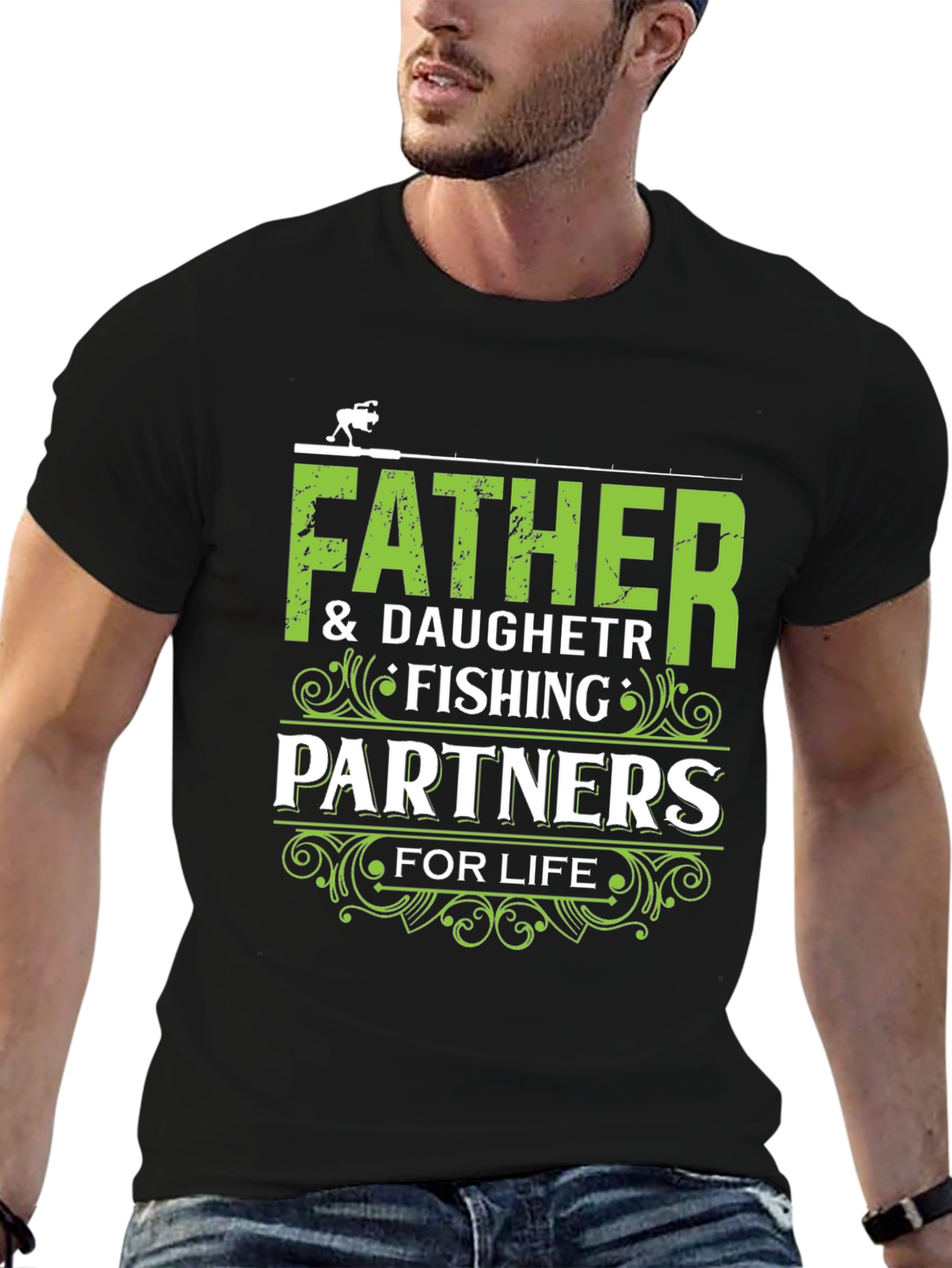 Father & Daughter Fishing Partners T-Shirt