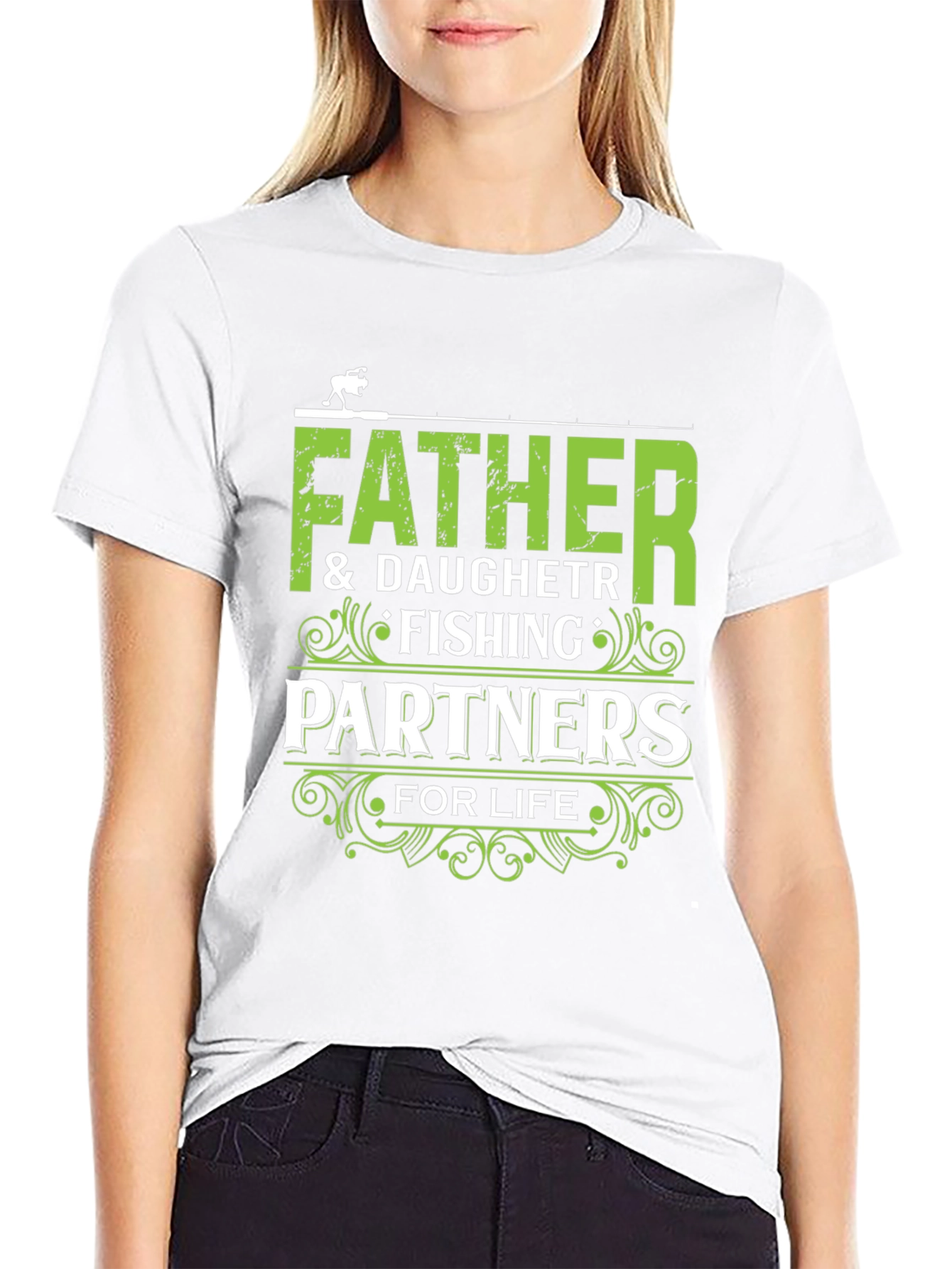 Father & Daughter Fishing Partners T-Shirt