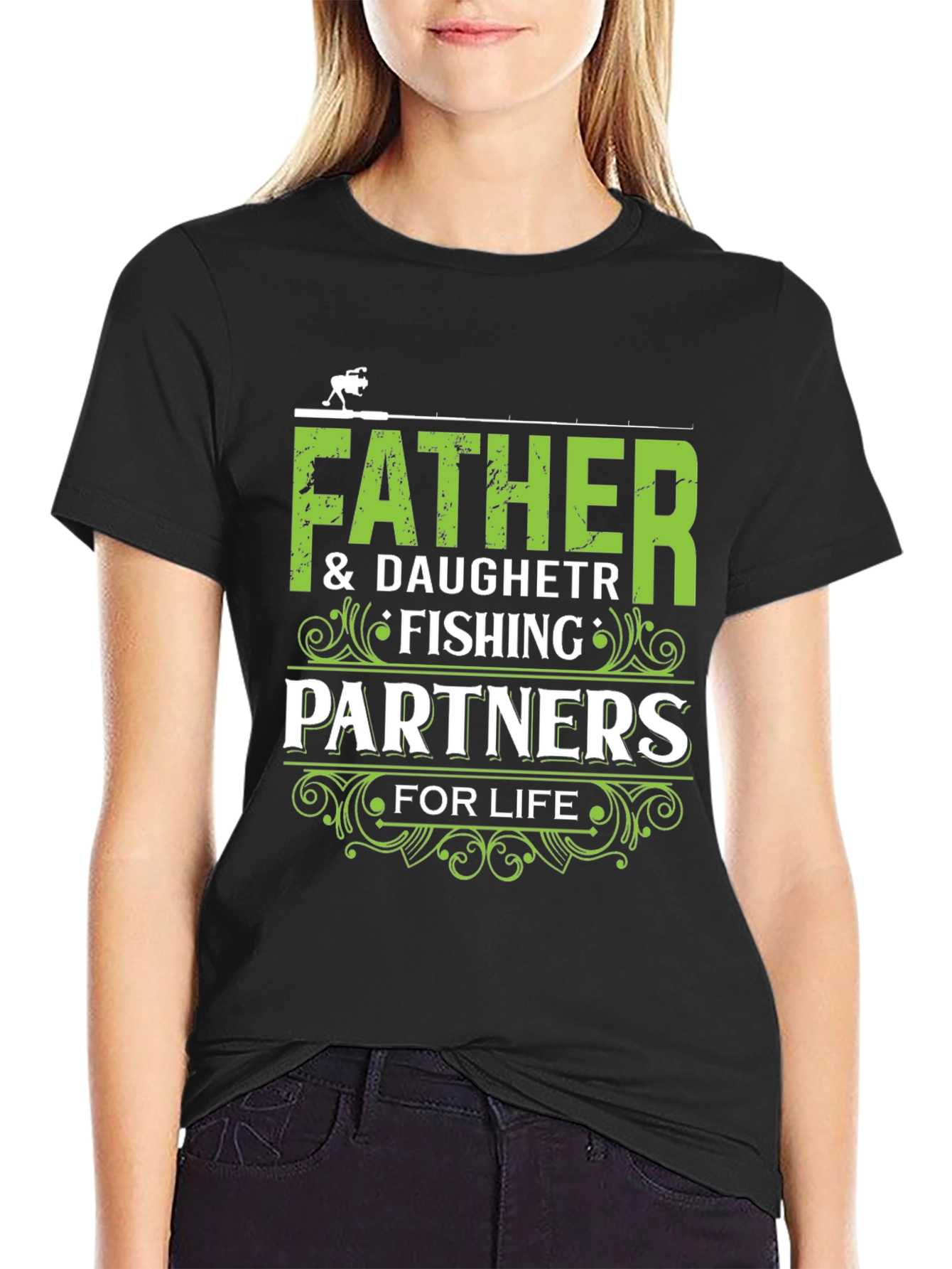 Father & Daughter Fishing Partners T-Shirt
