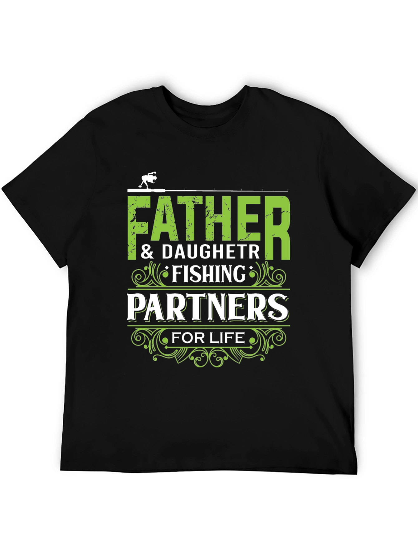 Father & Daughter Fishing Partners T-Shirt