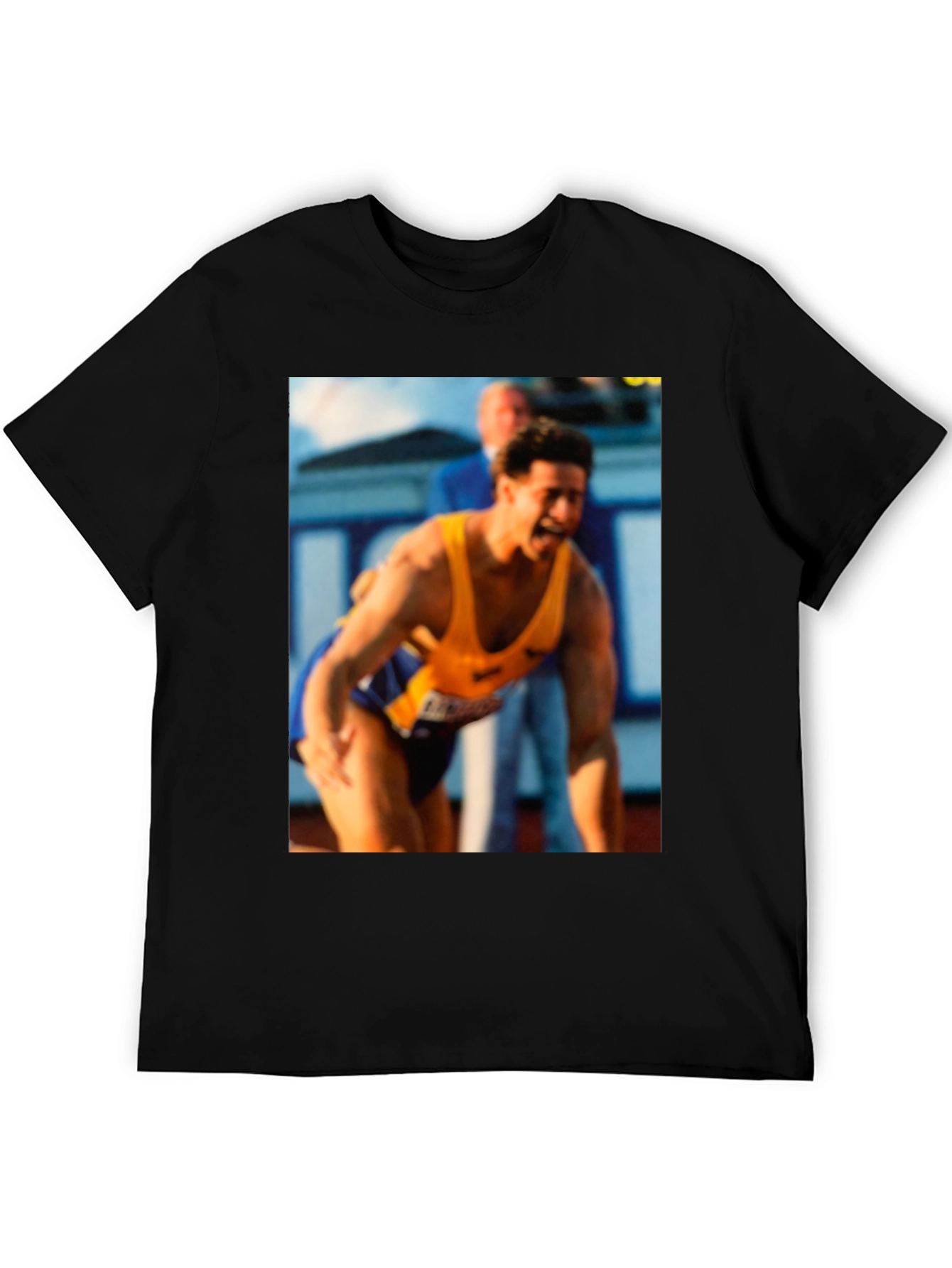 Athlete Graphic Tee - Black Unisex T-Shirt