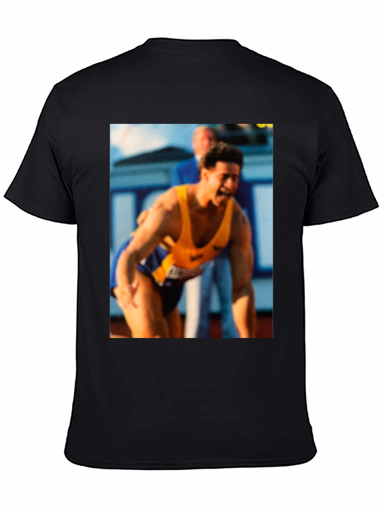 Athlete Graphic Tee - Black Unisex T-Shirt