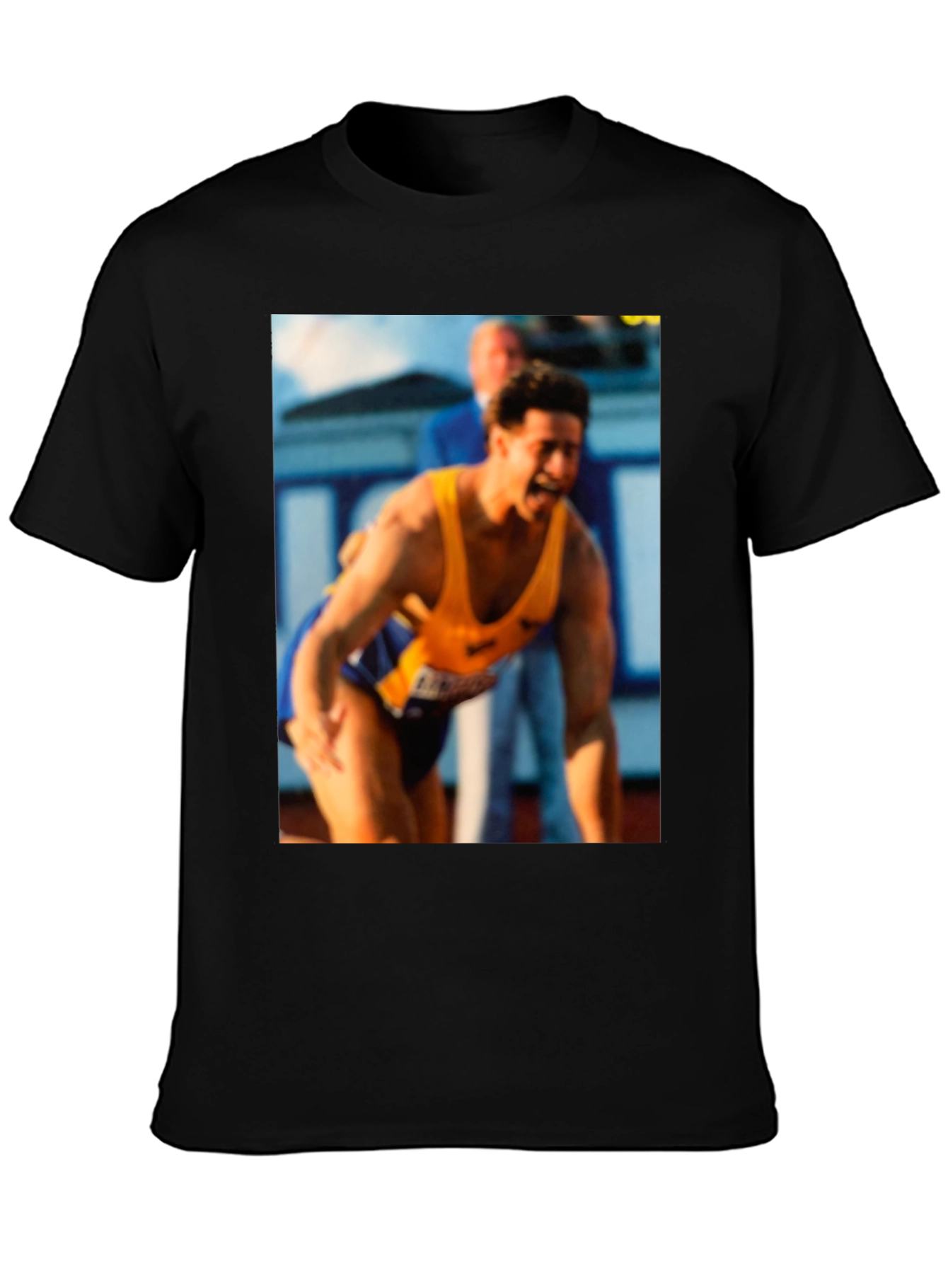 Athlete Graphic Tee - Black Unisex T-Shirt