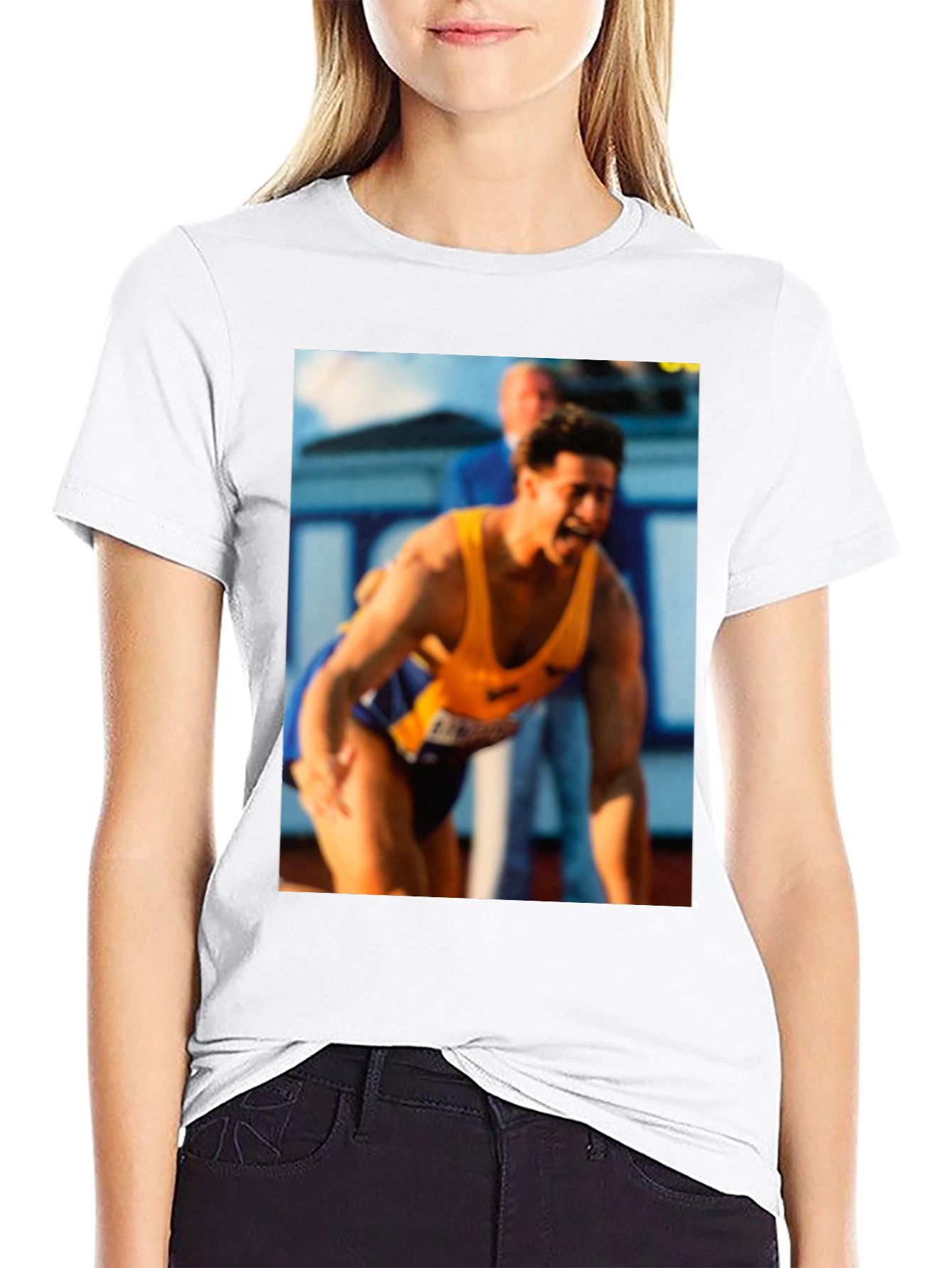Athlete Graphic Tee - Black Unisex T-Shirt