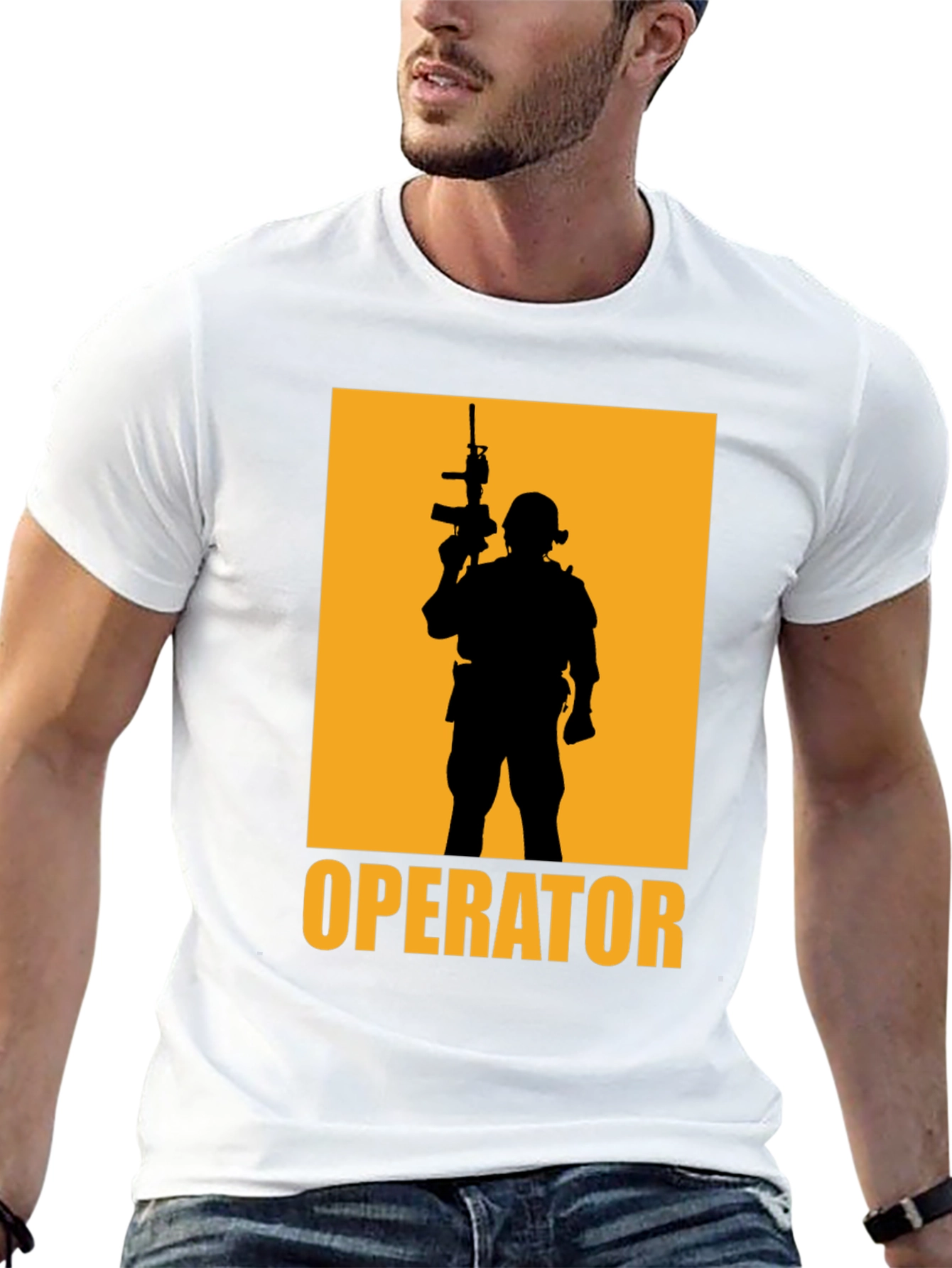 Operator Graphic T-Shirt - Military Design