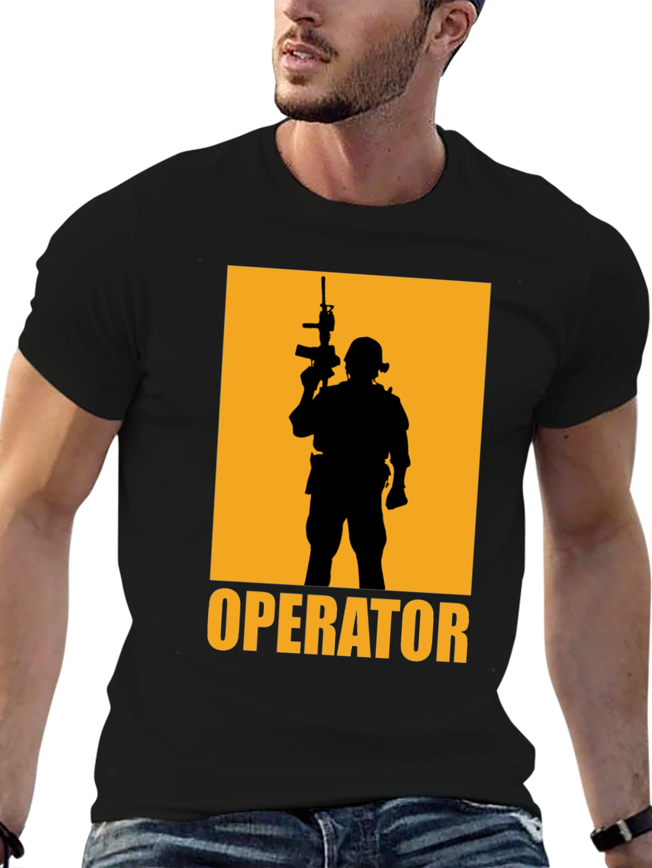 Operator Graphic T-Shirt - Military Design