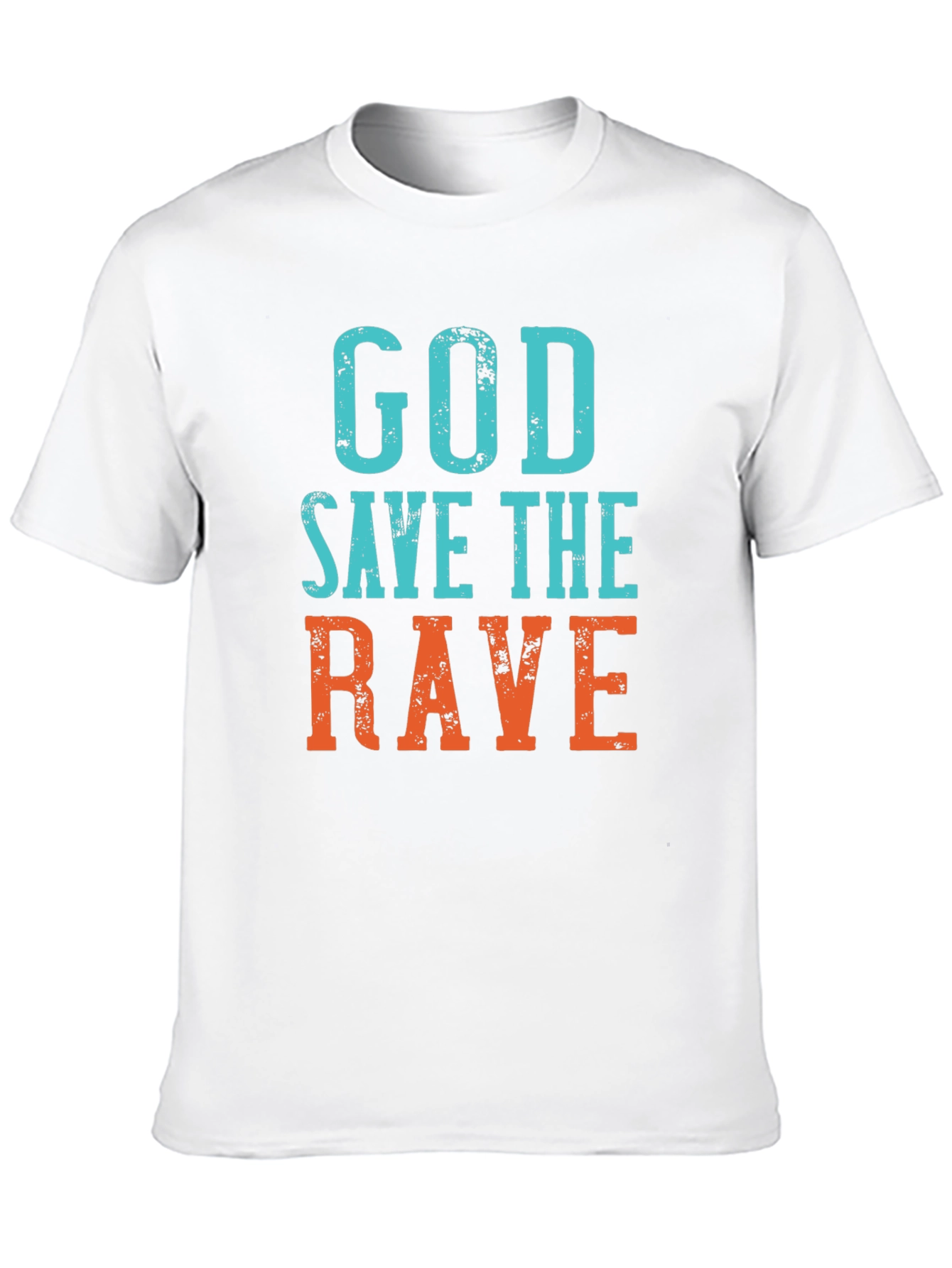God Save The Rave Graphic Tee - Black